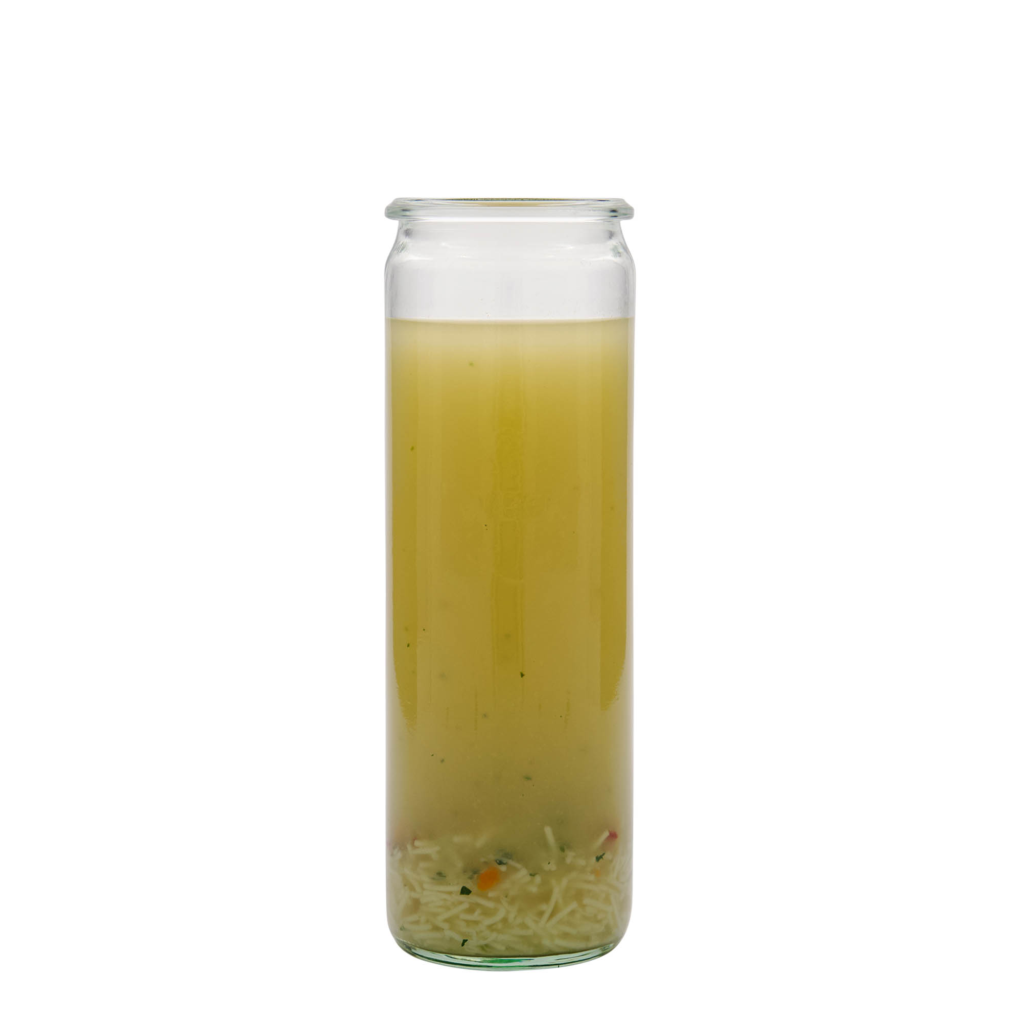 600 ml gotë cilindrike WECK, goja: buzë e rrumbullakët