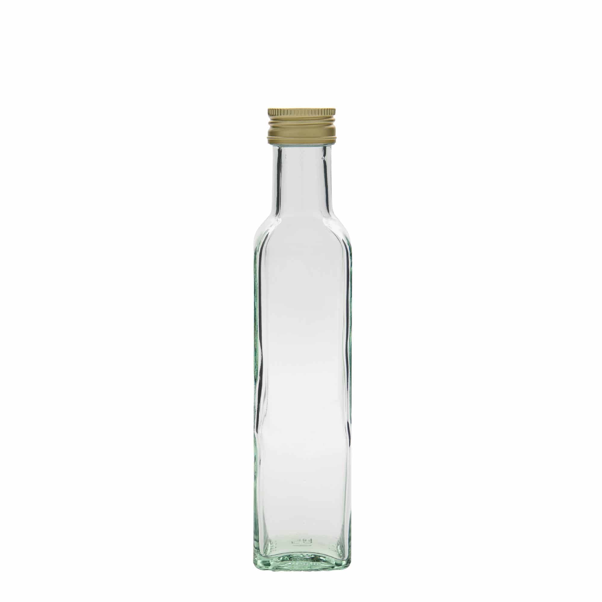 250 ml shishe qelqi 'Marasca', katrore, gojë: PP 31,5