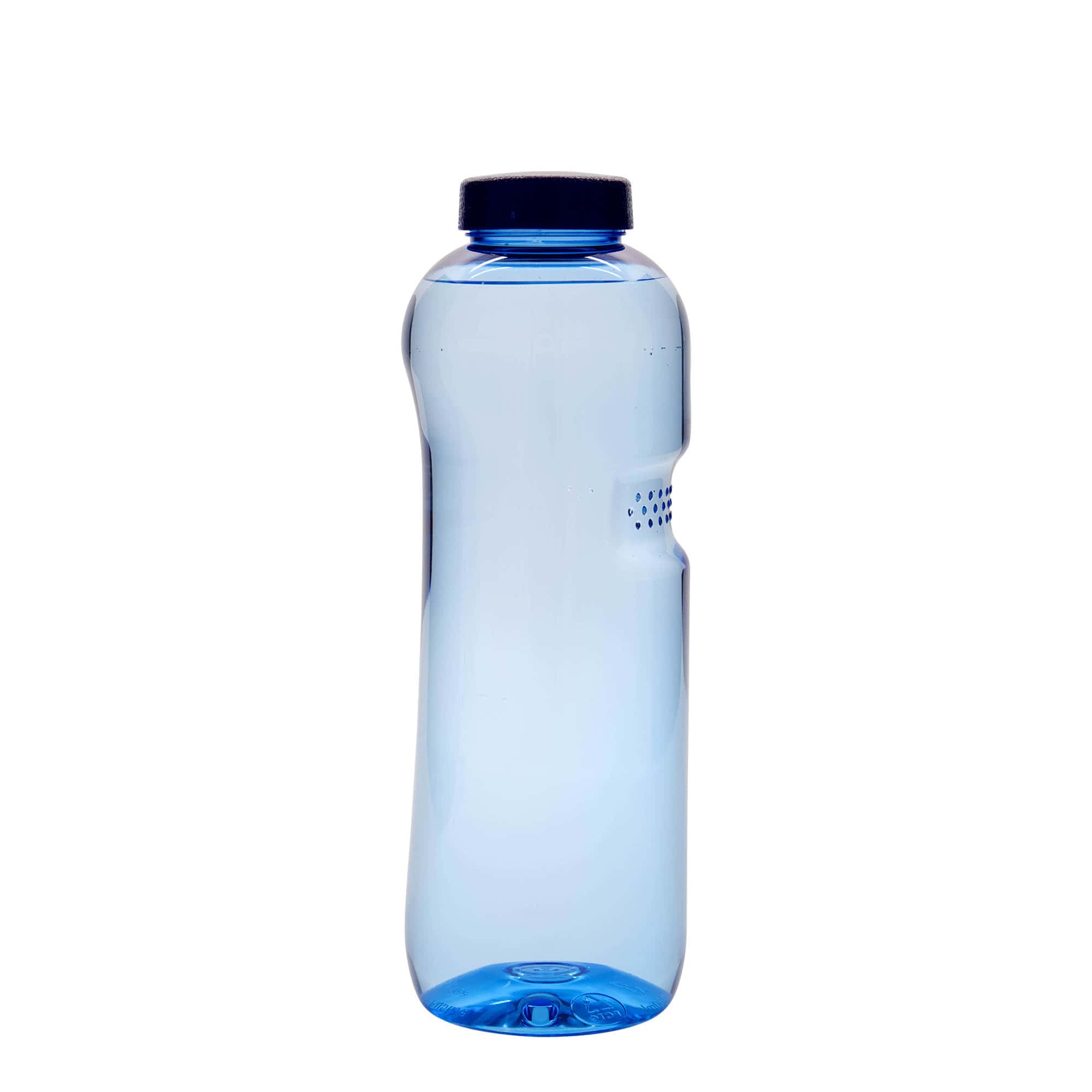 1.000 ml shishe pijesh PET 'Kavodrink', plastikë, blu