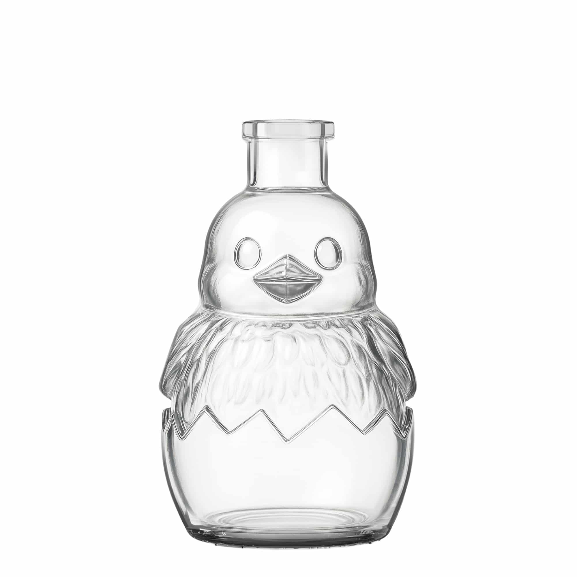 200 ml shishe qelqi 'Küken', goja: kork