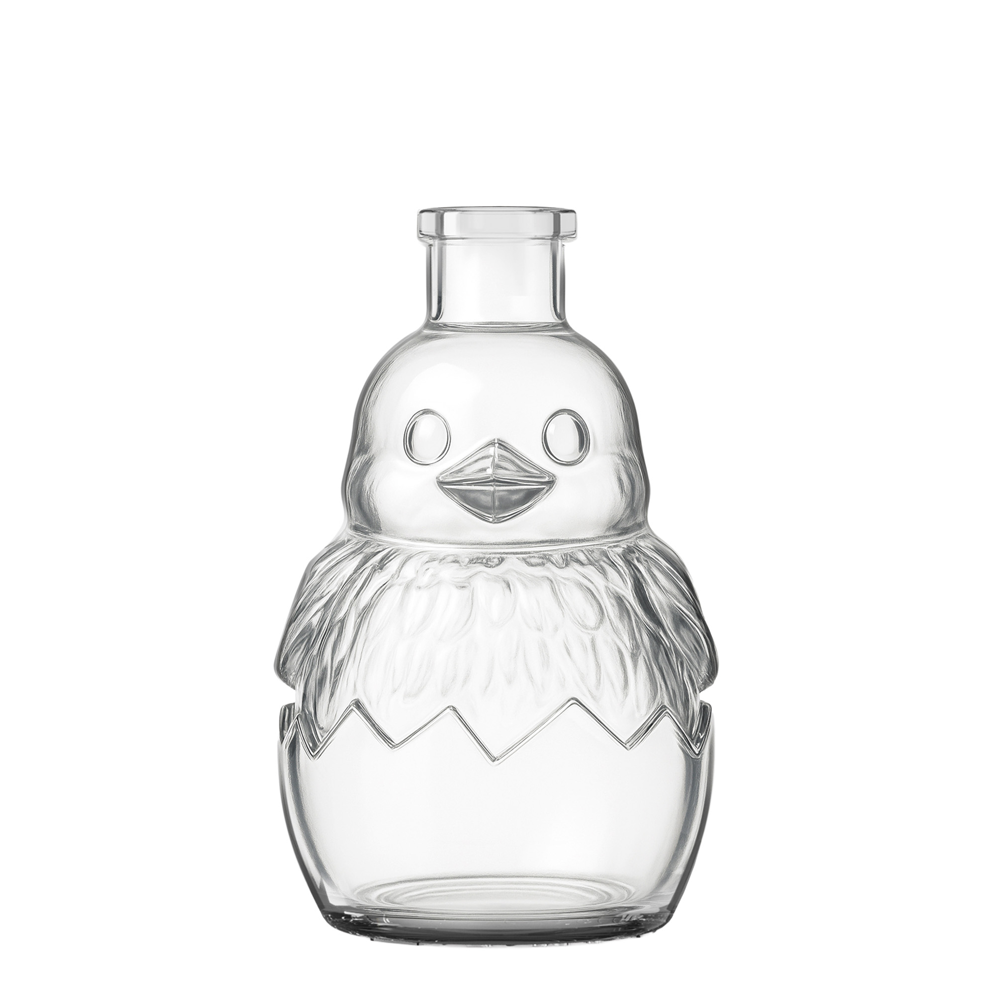 200 ml shishe qelqi 'Küken', goja: kork