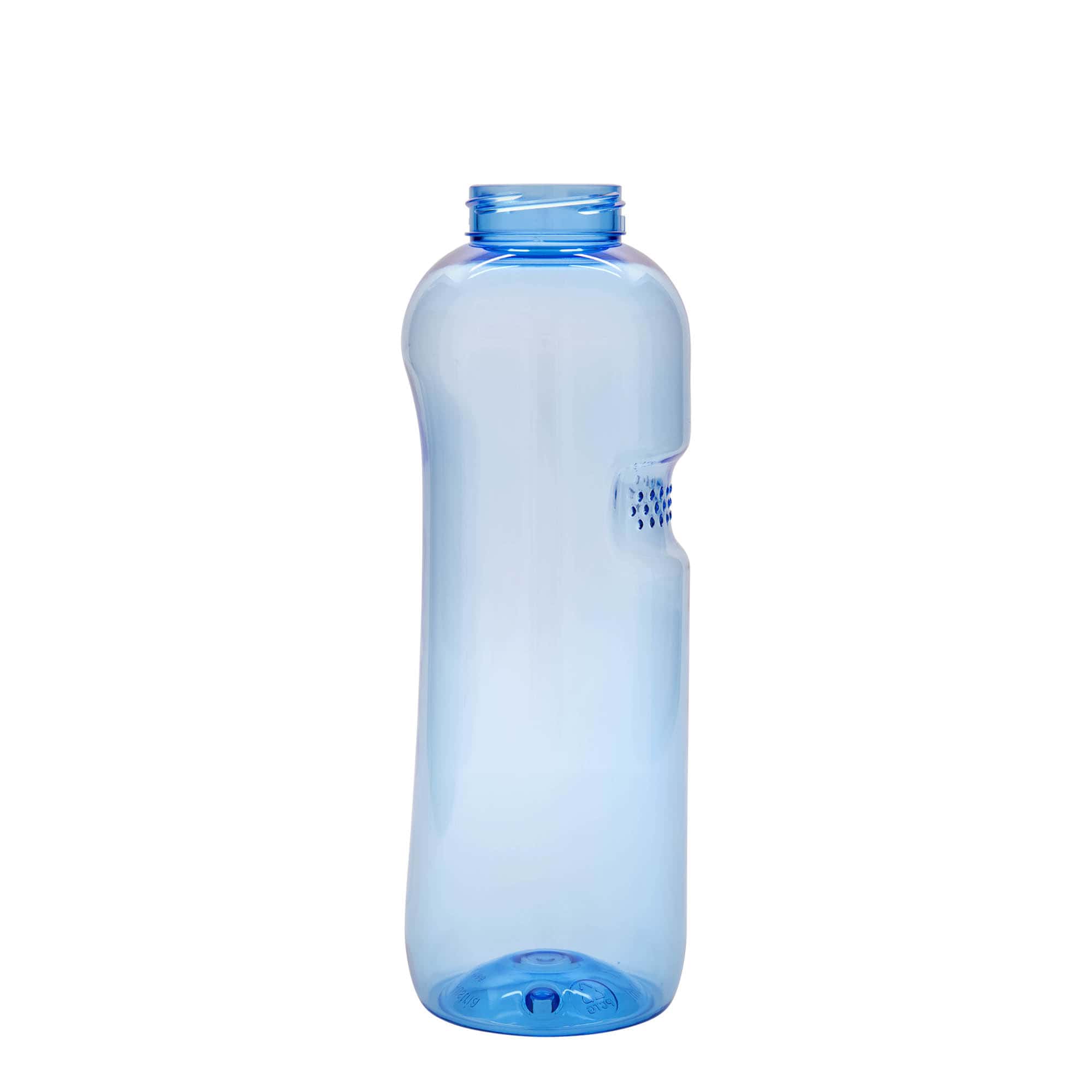 1.000 ml shishe pijesh PET 'Kavodrink', plastikë, blu