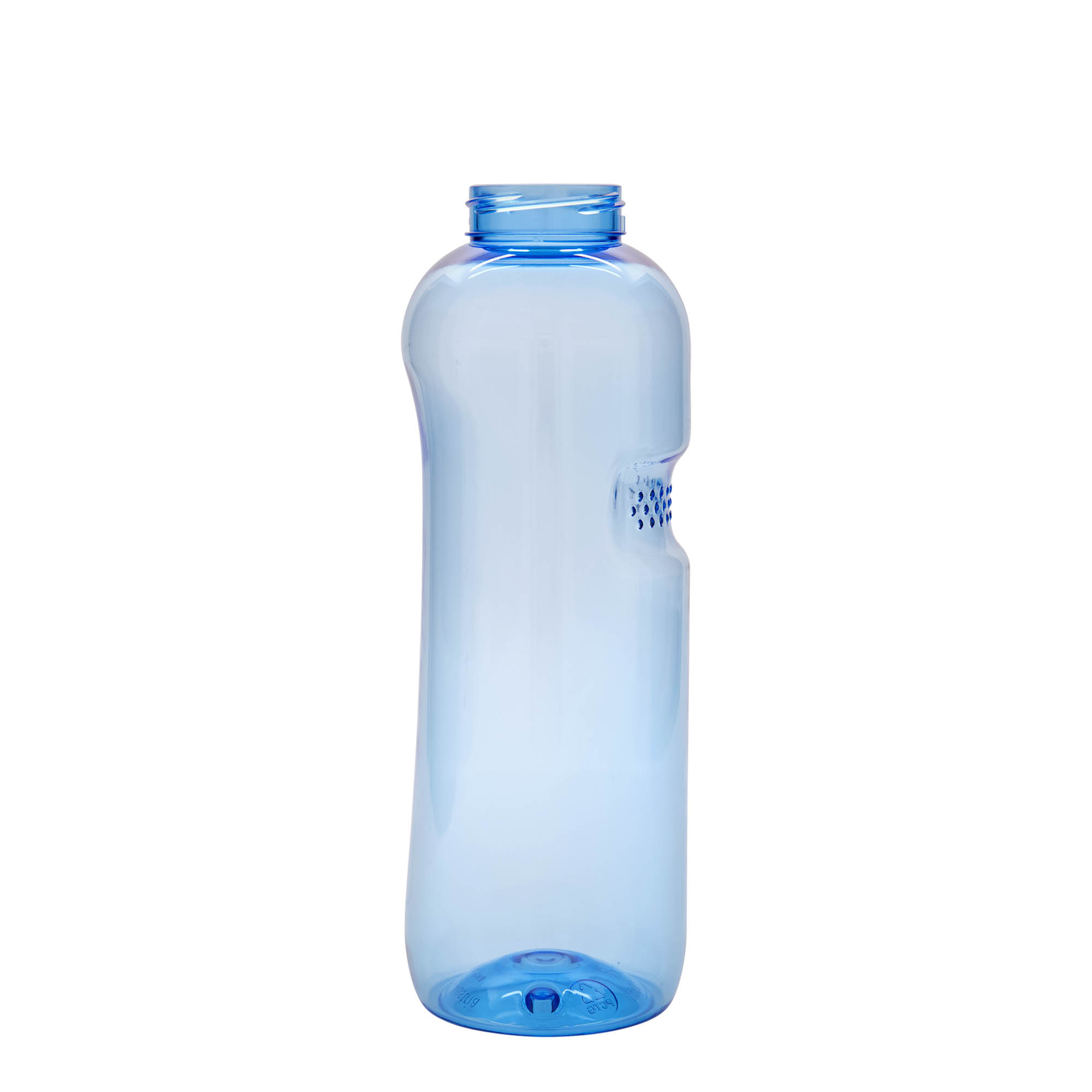 1.000 ml shishe pijesh PET 'Kavodrink', plastikë, blu