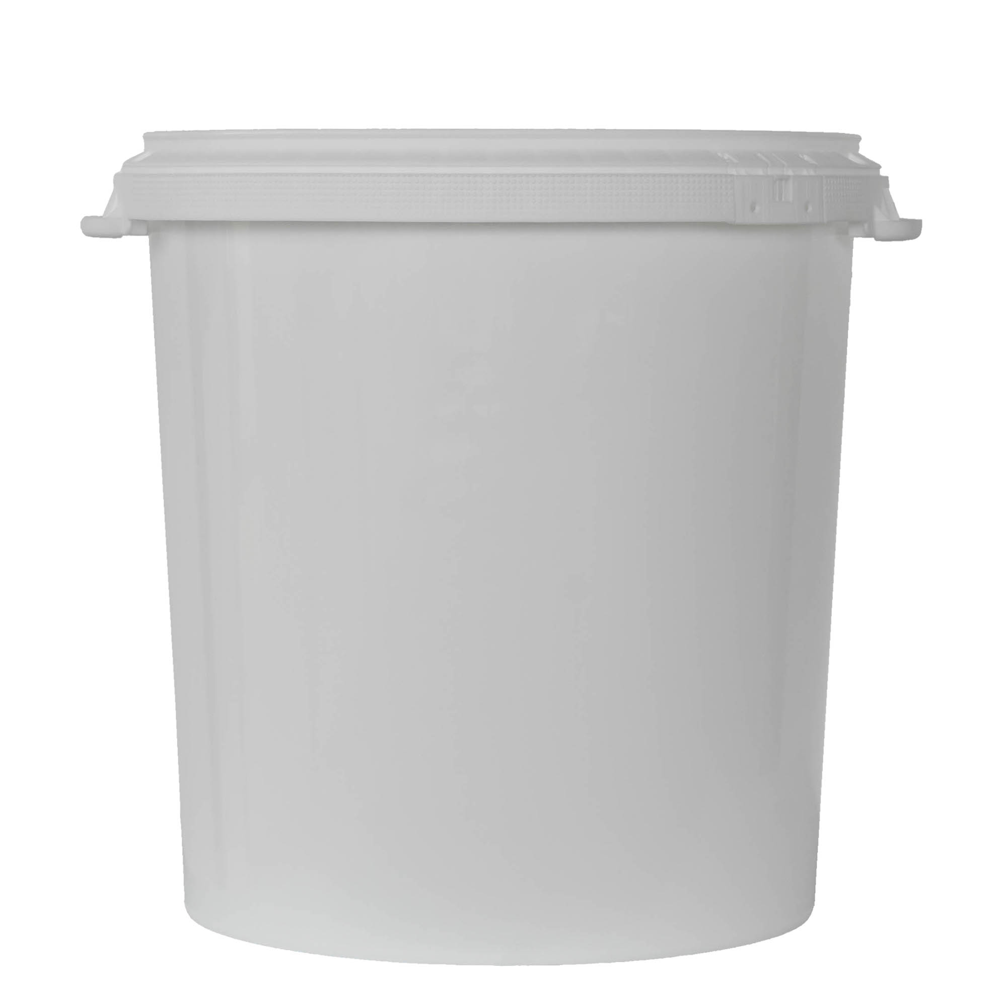30 l kovë, plastikë PP, e bardhë