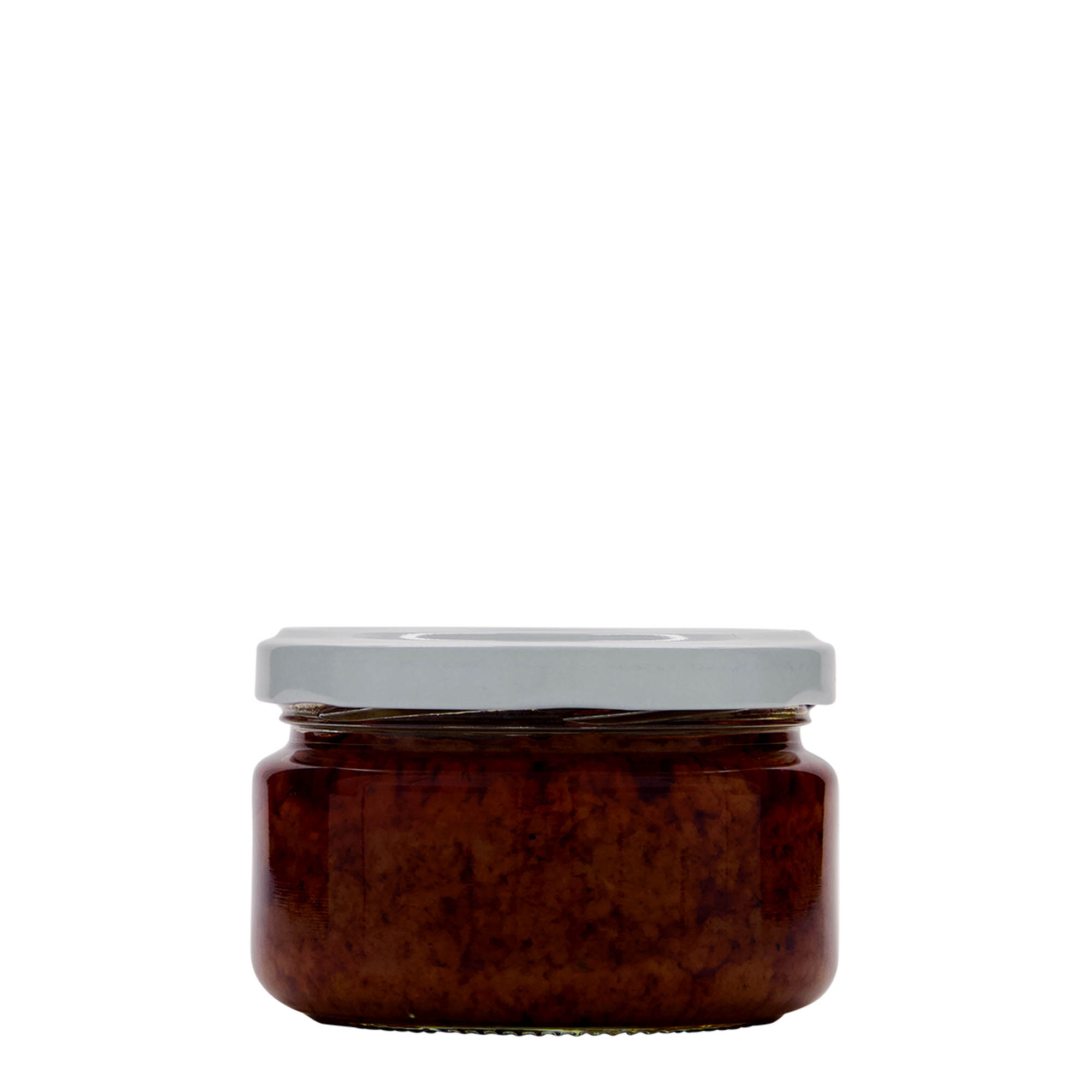 230 ml gotë e rrumbullakët e sheshtë, gojë: Twist-Off (TO 82) 230 ml gotë e rrumbullakët e sheshtë, gojë: Twist-Off (TO 82)