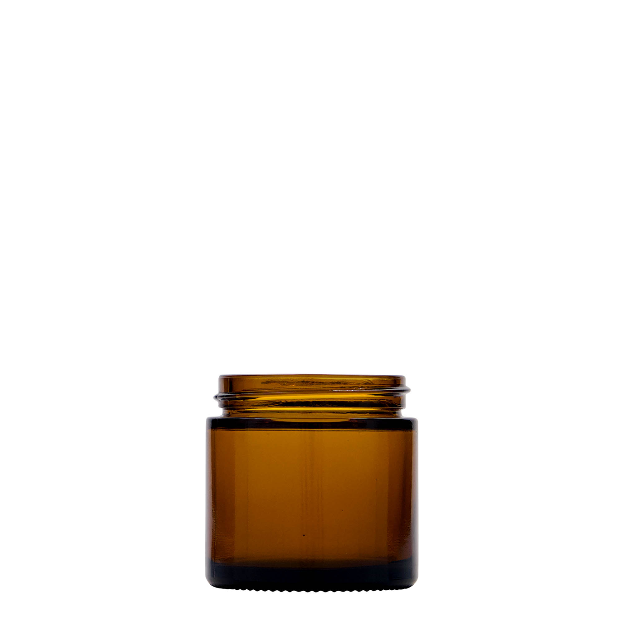 60 ml kavanoz 'Brown Line', qelq, kafe, hapje: kapak me vida