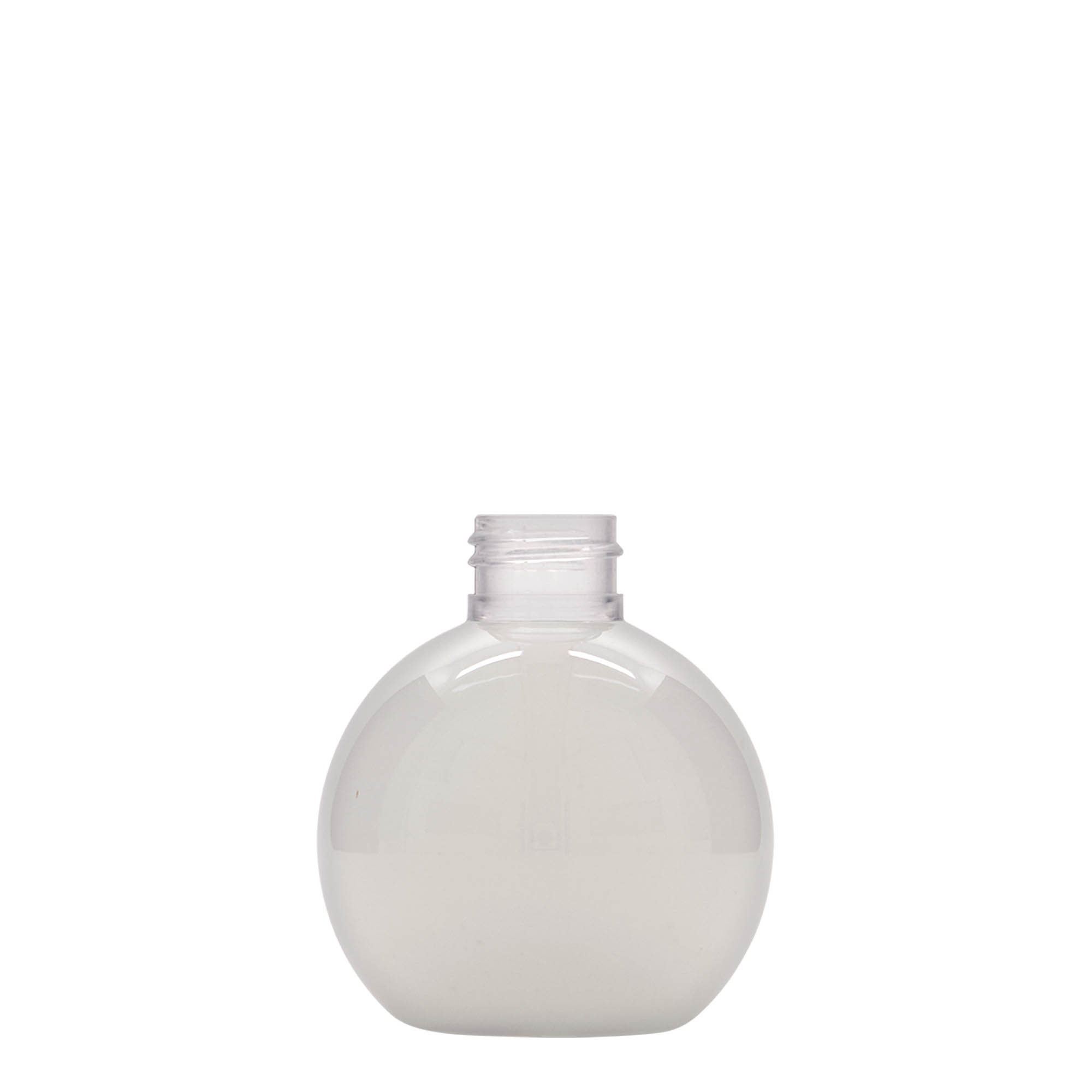 150 ml shishe PET 'Perry', e rrumbullakët, plastike, hapje: 24/410