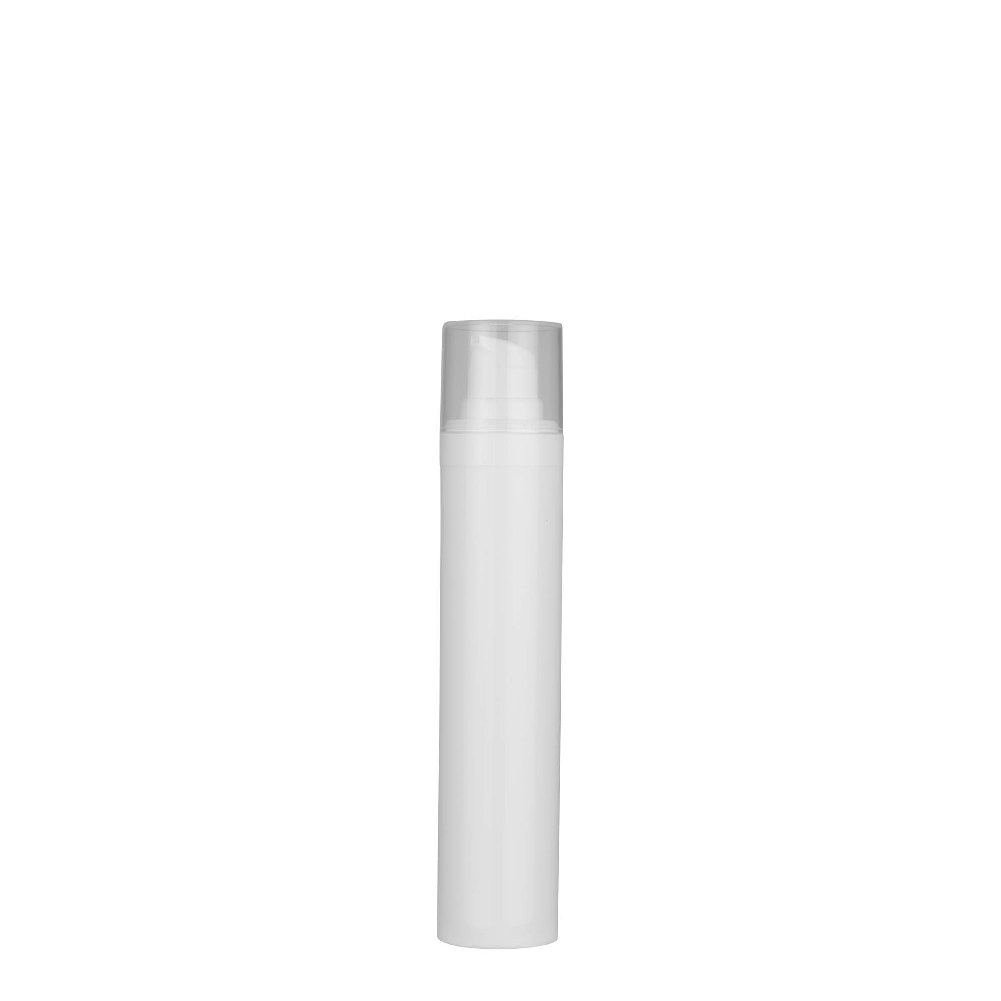 50 ml Dispenser Airless 'Micro', plastik PP, i bardhë