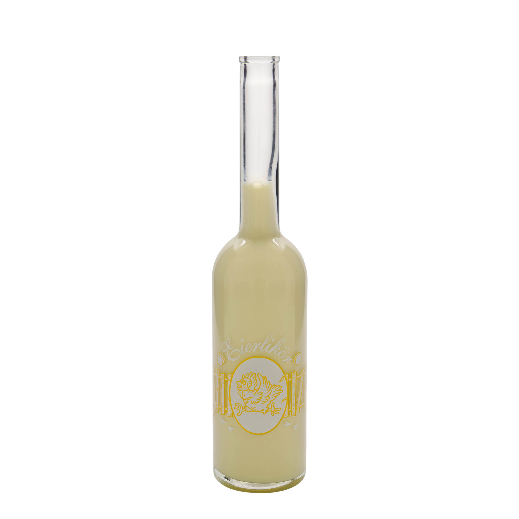 Shishe qelqi 500 ml 'Opera', motiv: likuer vezësh, gojë: korek