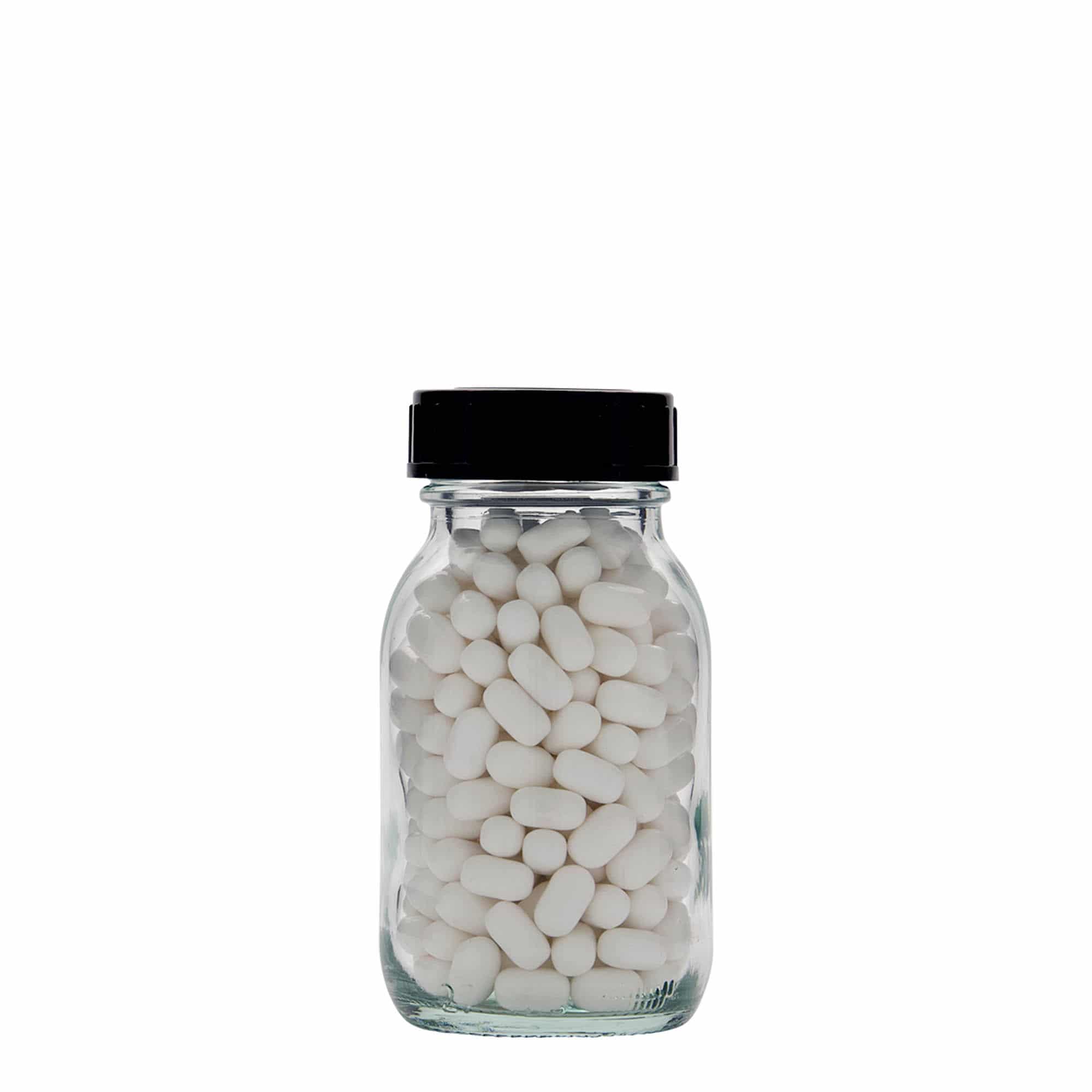 125 ml gotë me qafë të gjerë, hapje: DIN 40