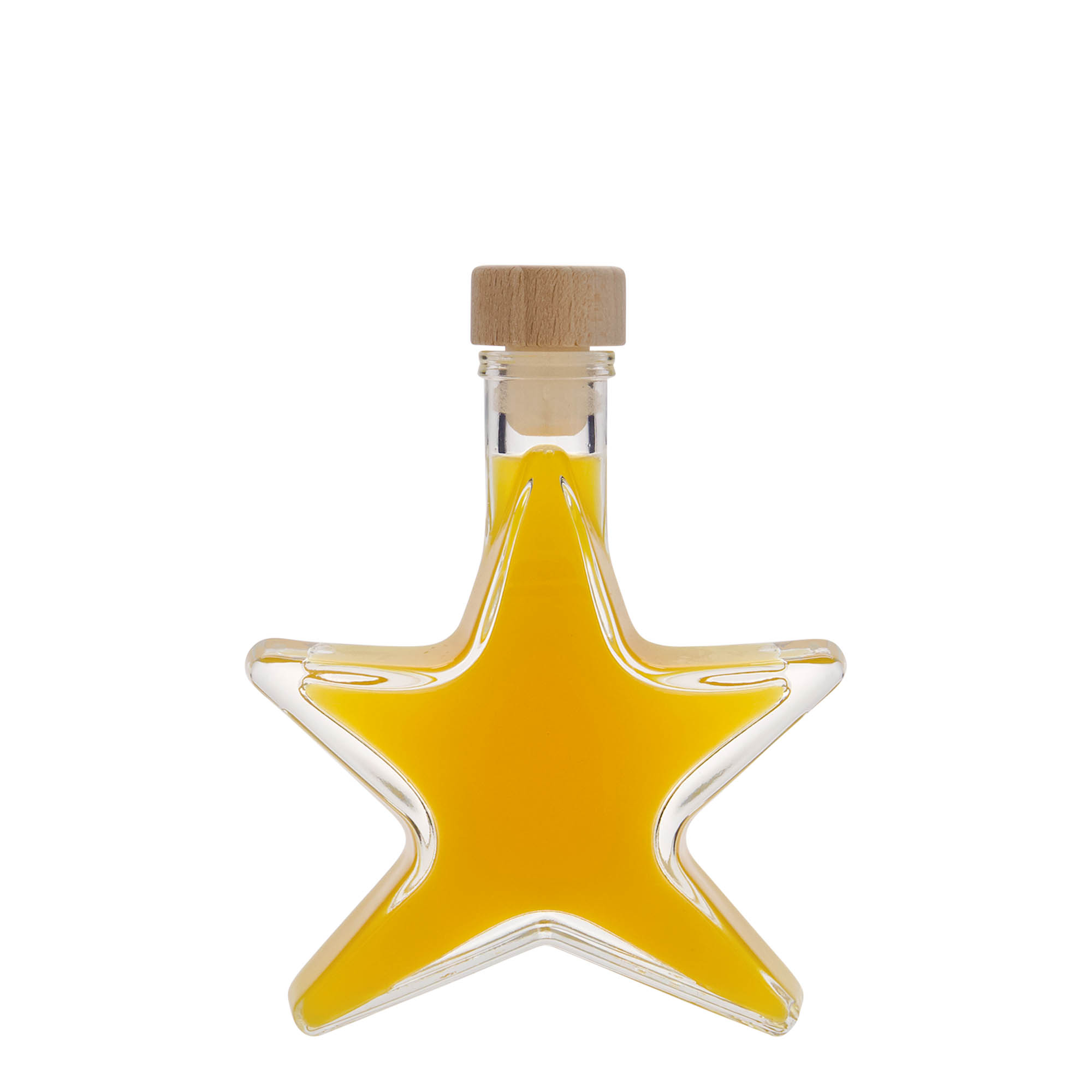 Shishe qelqi 100 ml 'Ylli', gojë: korek Shishe qelqi 100 ml 'Ylli', gojë: korek