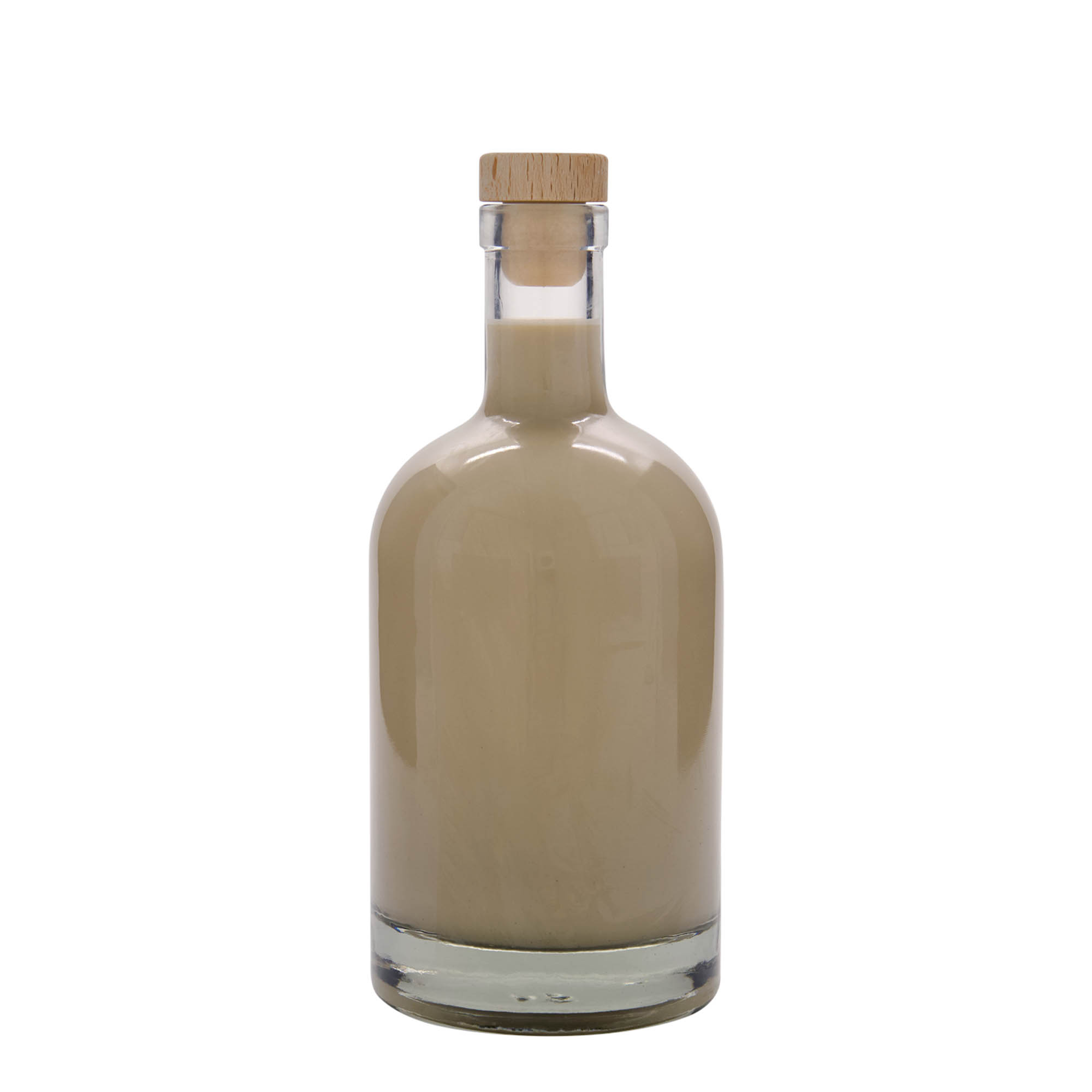 Shishe qelqi 700 ml 'First Class', gojë: korek