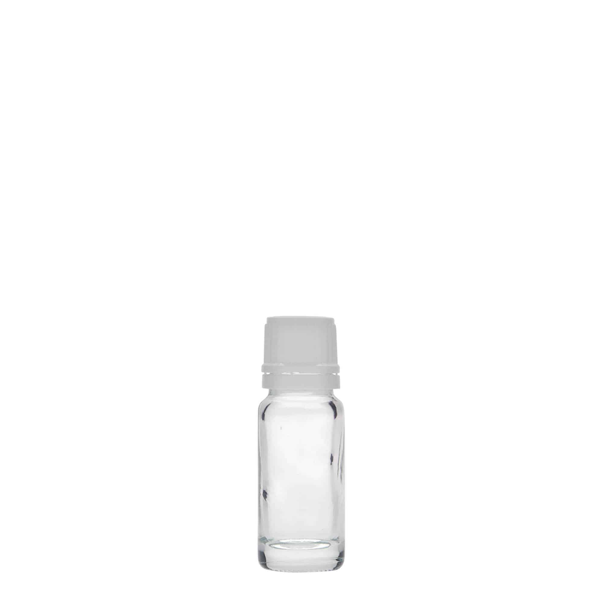 10 ml shishe mjekësore, qelq, gojëz: DIN 18