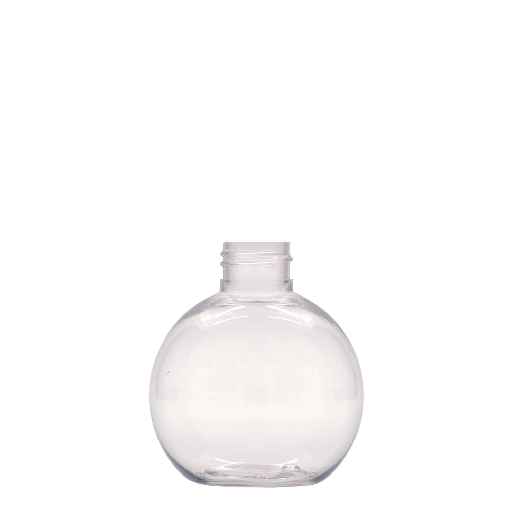 150 ml shishe PET 'Perry', e rrumbullakët, plastike, hapje: 24/410 150 ml shishe PET 'Perry', e rrumbullakët, plastike, hapje: 24/410