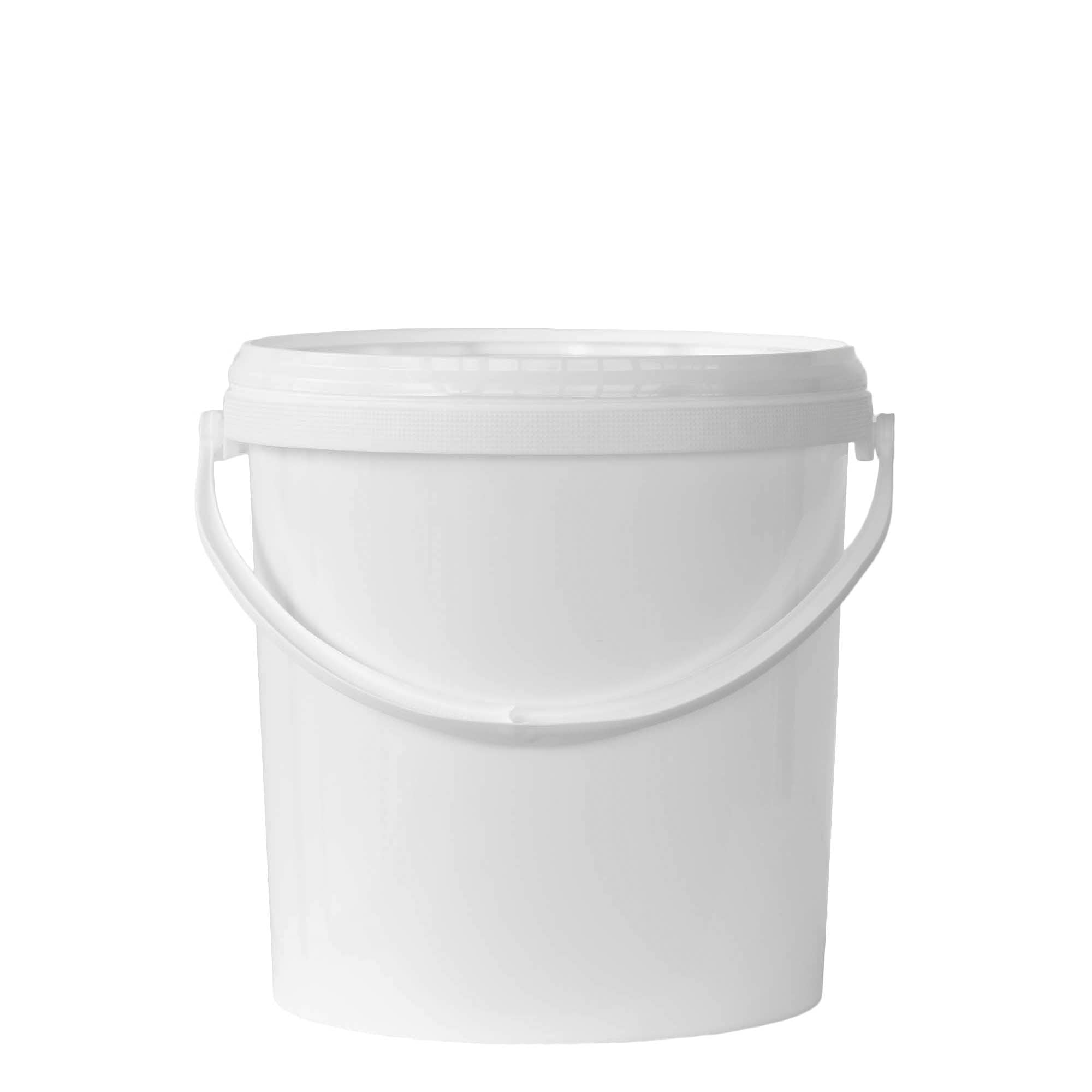 10 l kovë, plastikë PP, e bardhë