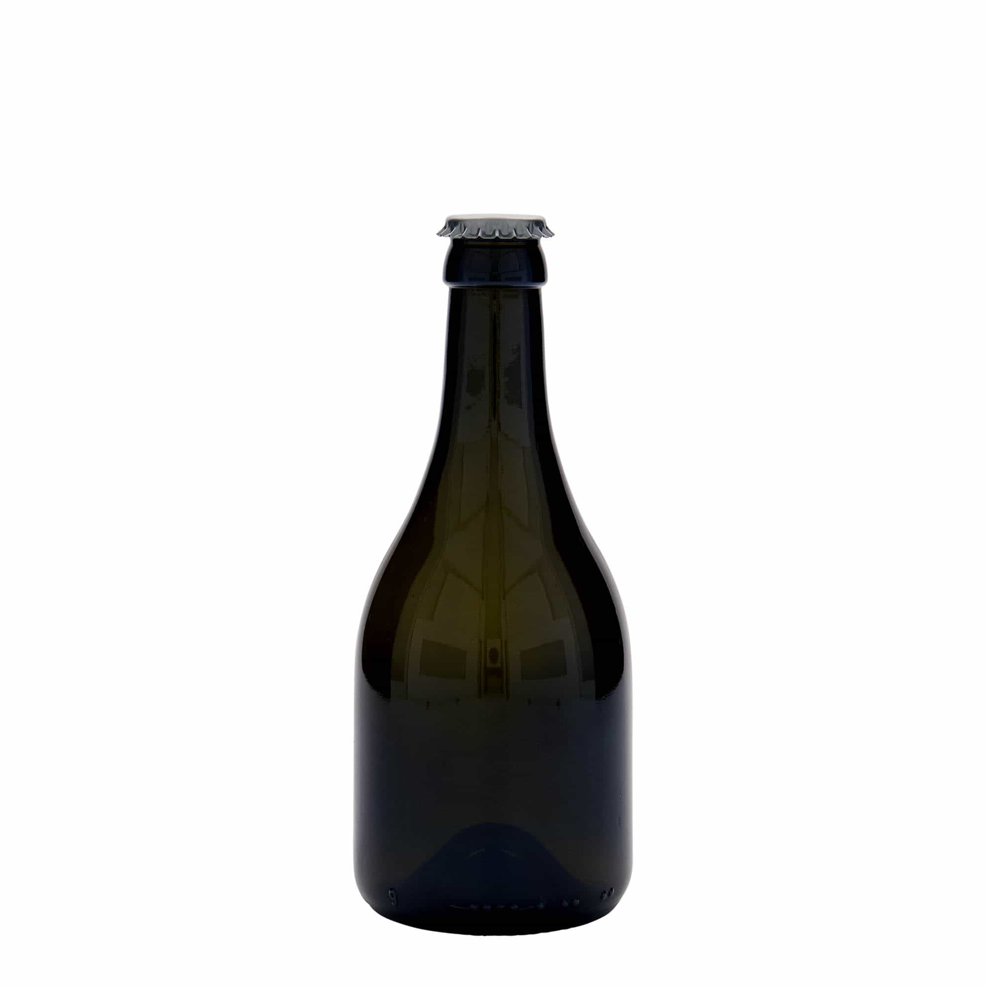 330 ml shishe birre 'Horta', qelq, jeshile antike, gojë: Kronkorken