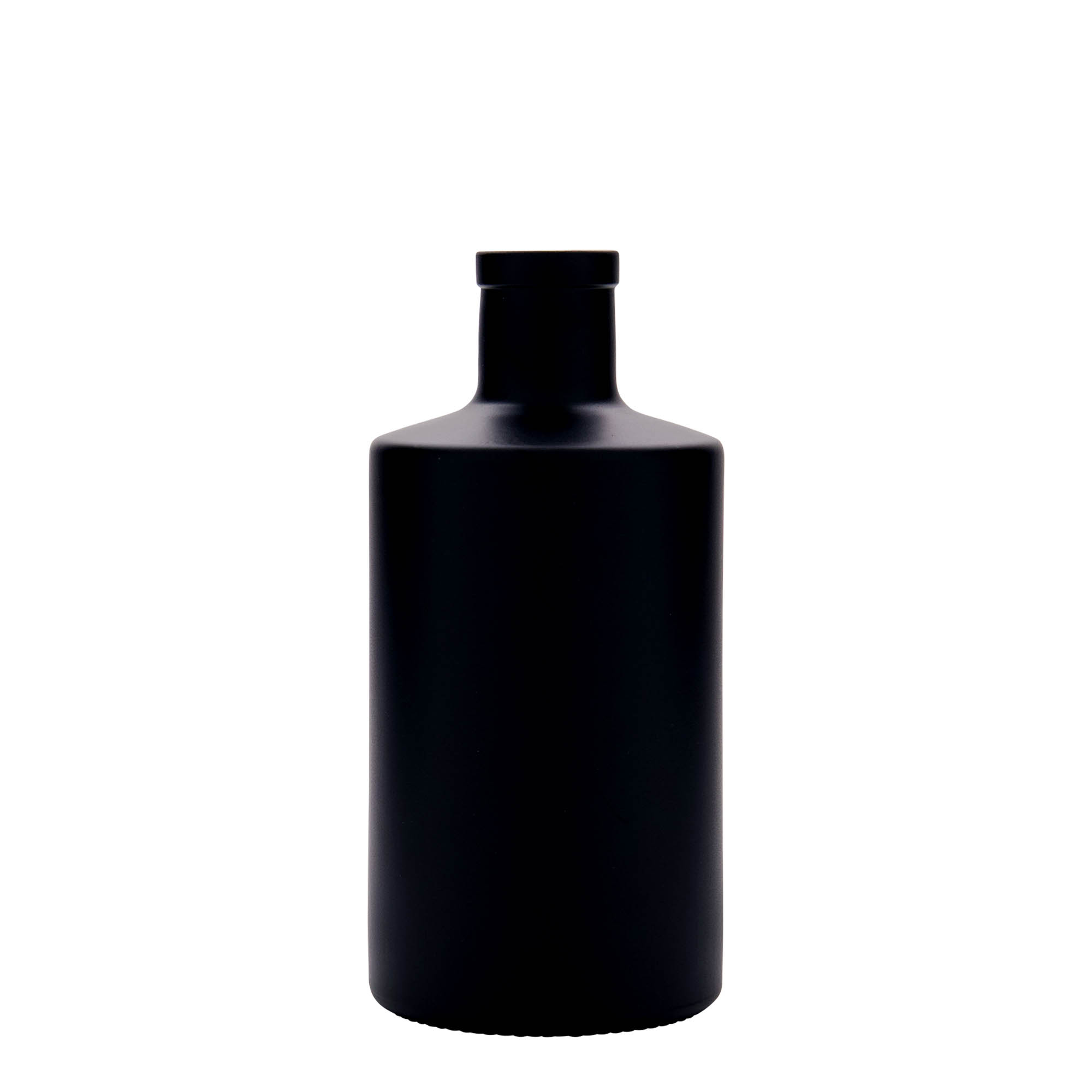 Shishe qelqi 500 ml 'Caroline', e zezë, gojë: kork Shishe qelqi 500 ml 'Caroline', e zezë, gojë: kork