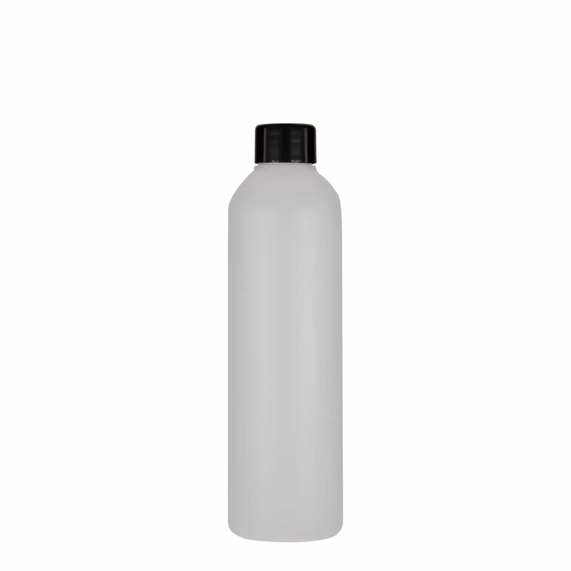 250 ml shishe plastike 'Tuffy', HDPE, natyrale, hapje: 24/410
