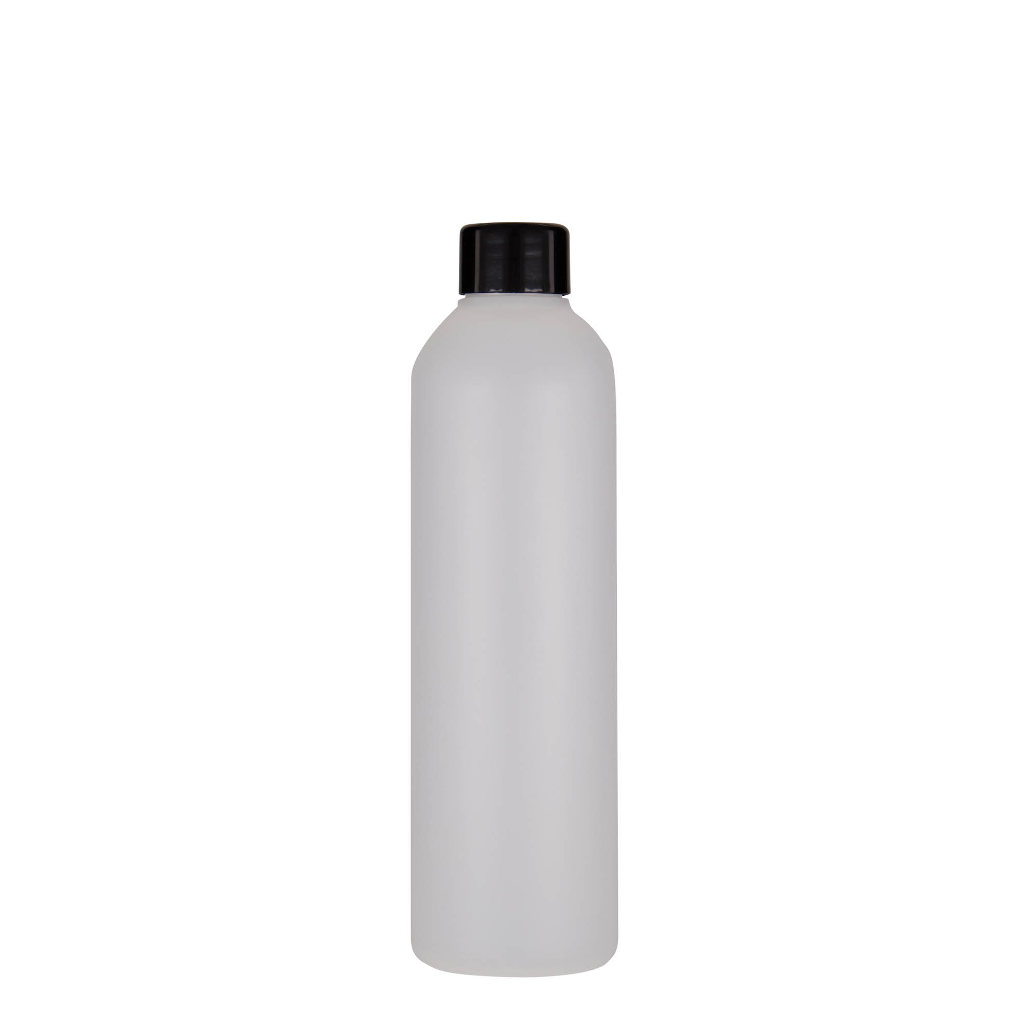 250 ml shishe plastike 'Tuffy', HDPE, natyrale, hapje: 24/410
