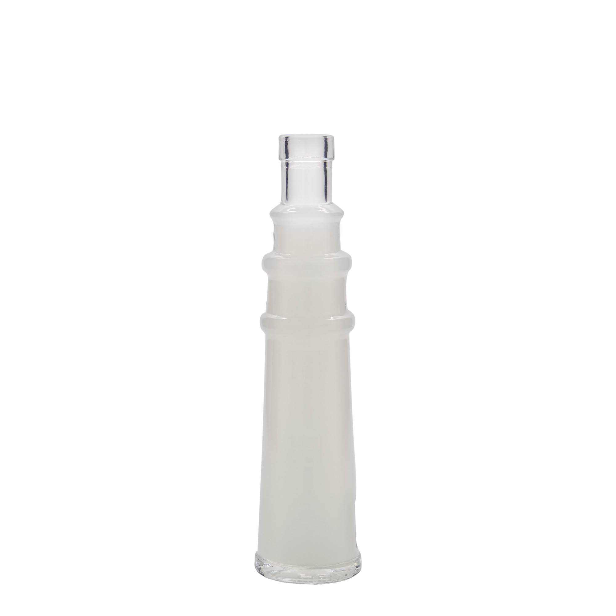 Shishe qelqi 100 ml 'Leuchtturm', gojë: kork Shishe qelqi 100 ml 'Leuchtturm', gojë: kork