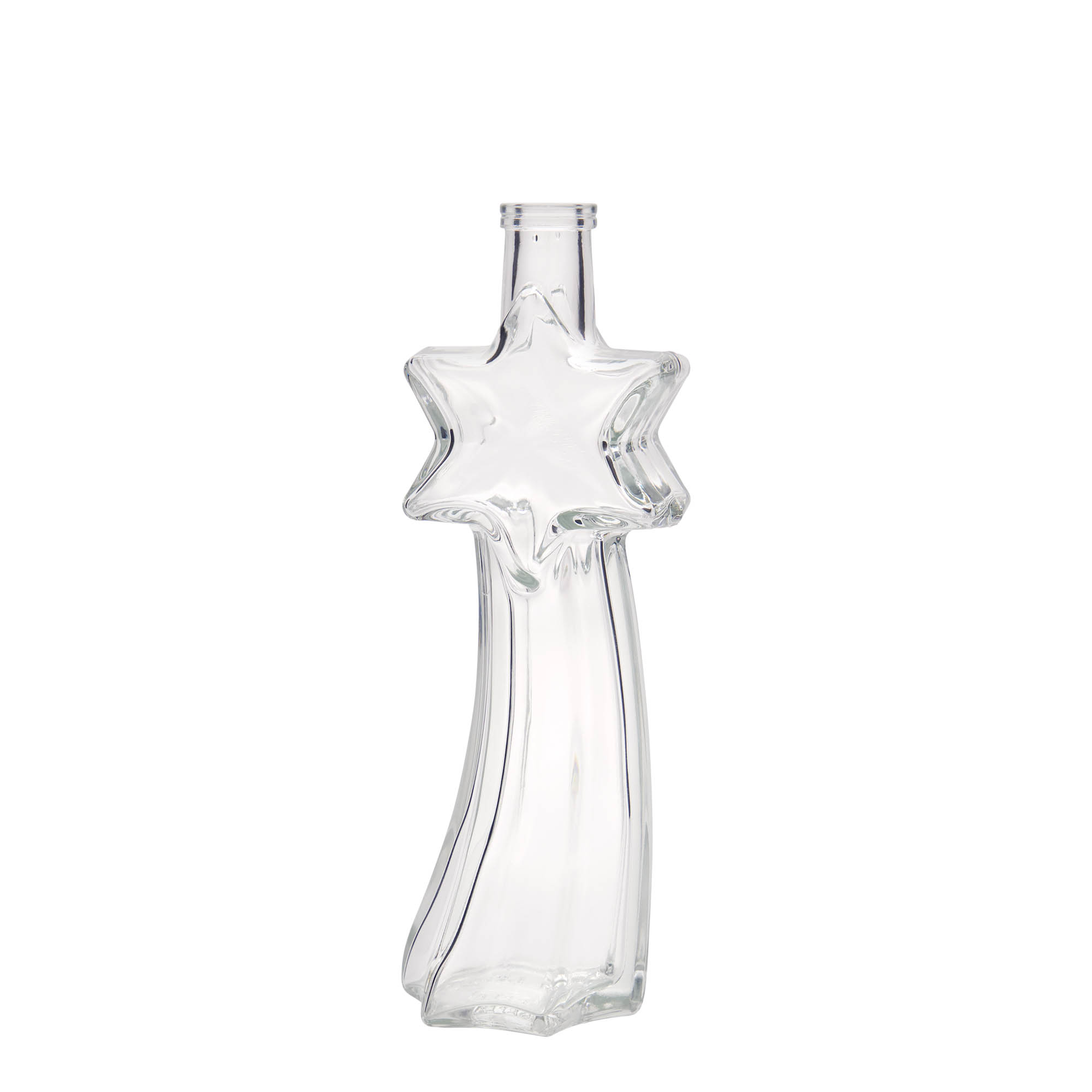 200 ml shishe qelqi 'Rrufe ylli', hapja: korek
