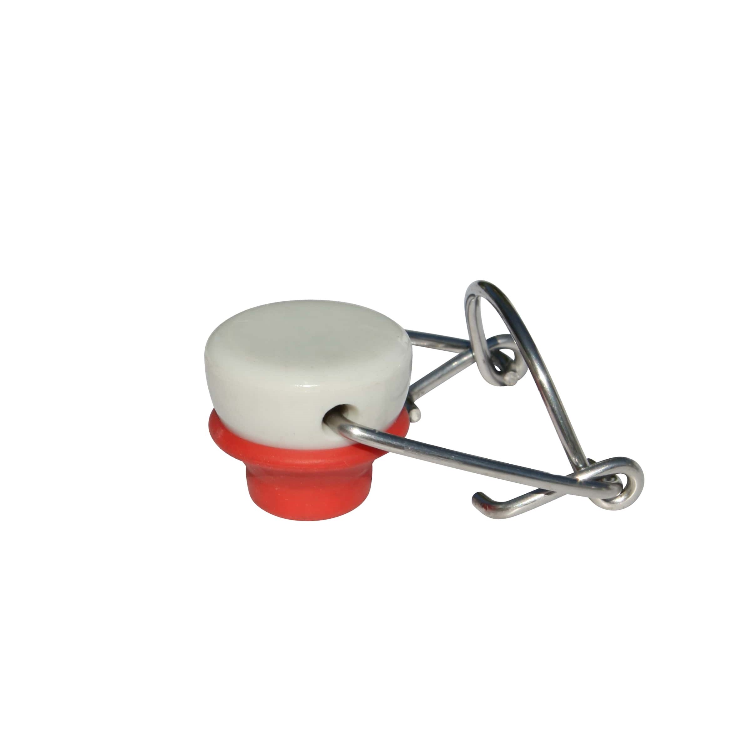 Mbyllje me shirit, madhësi speciale, plastikë, e kuqe-e bardhë Mbyllje me shirit, madhësi speciale, plastikë, e kuqe-e bardhë