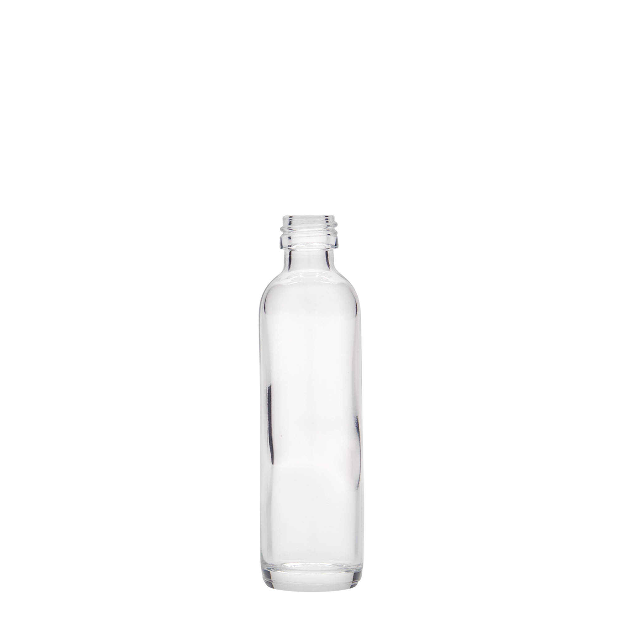 Shishe qelqi 40 ml, grykë: PP 18 Shishe qelqi 40 ml, grykë: PP 18