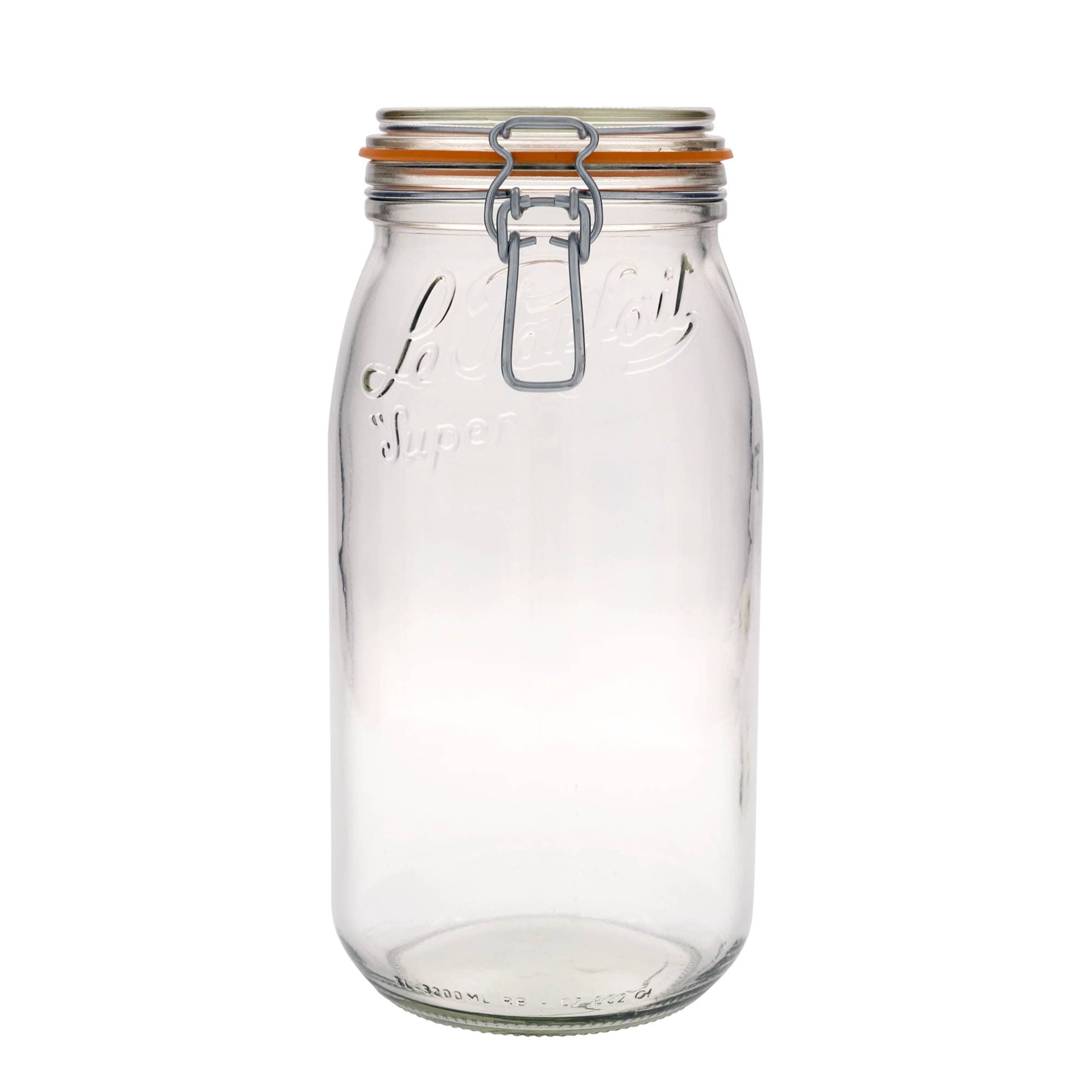 3.000 ml kavanoz me kapak me tel 'Le Parfait Super Bocal', hapja: mbyllje me kapak me tel