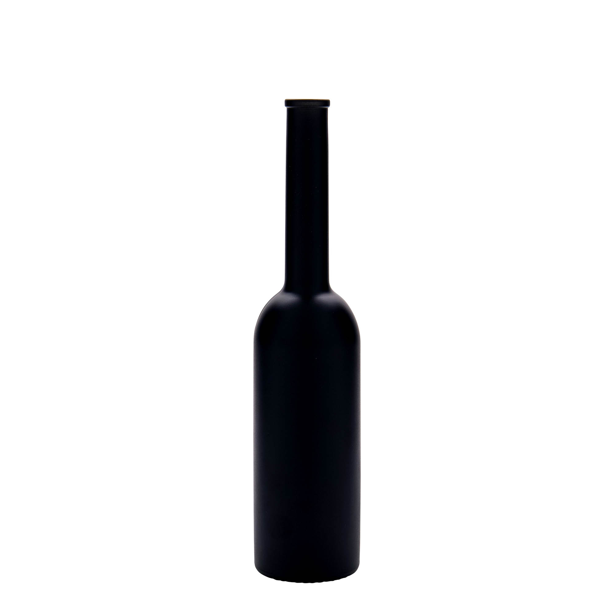 200 ml shishe qelqi 'Opera', e zezë, gojë: kork 200 ml shishe qelqi 'Opera', e zezë, gojë: kork