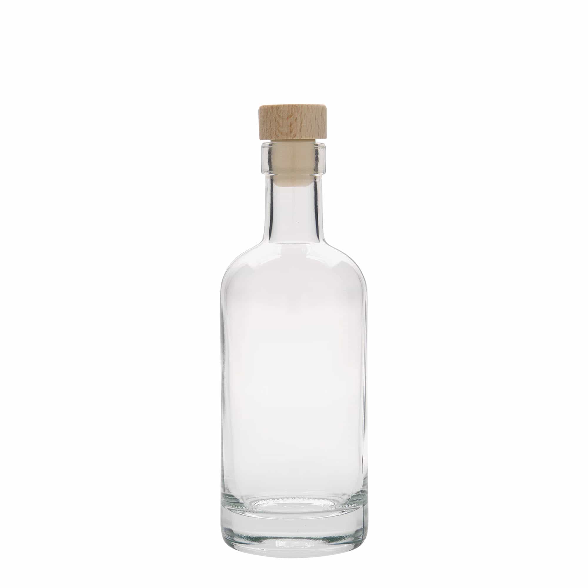 250 ml shishe qelqi 'Linea Uno', gojë: korek