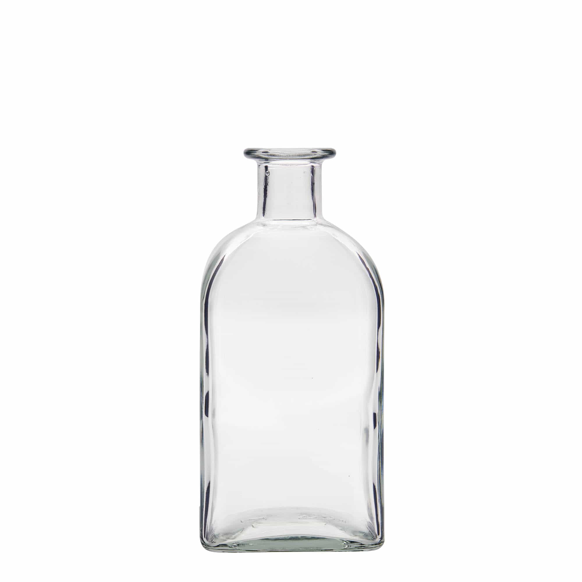 Shishe qelqi 500 ml Apotheker Carré, katrore, gojë: korek