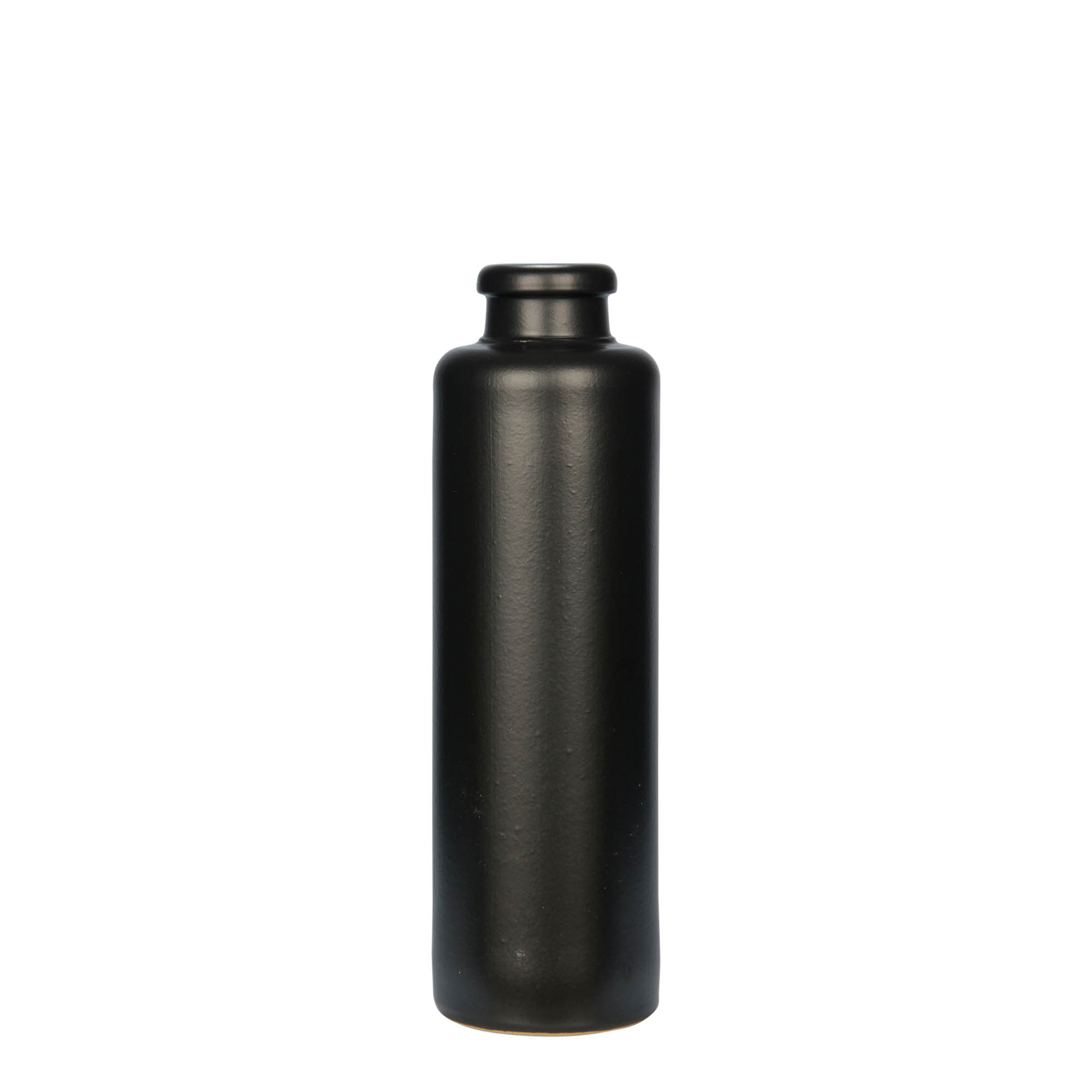 200 ml krua me ton, qeramikë, e zezë, gojë: kork