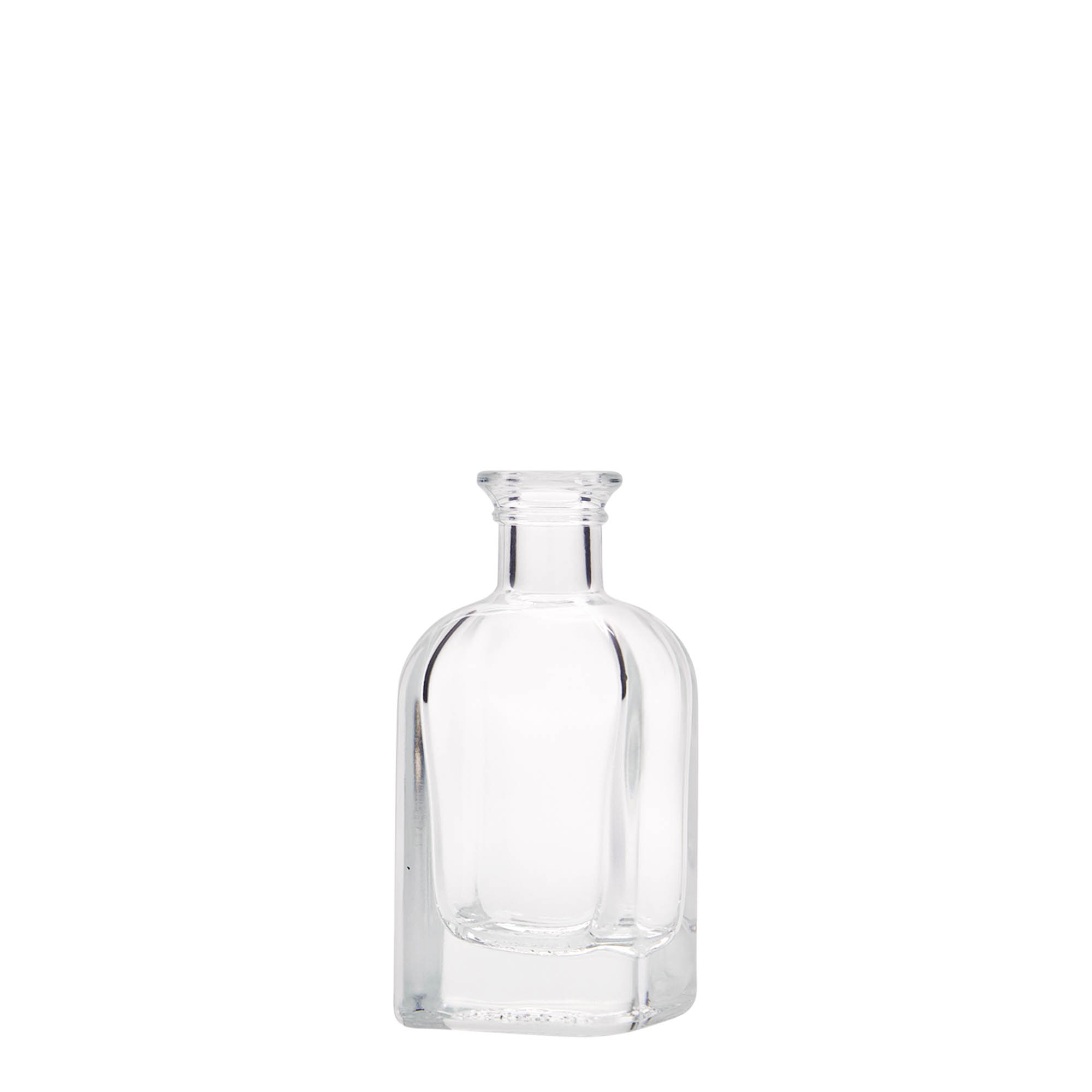 Shishe qelqi 40 ml Apotheker Carré, katrore, hapje: kork Shishe qelqi 40 ml Apotheker Carré, katrore, hapje: kork