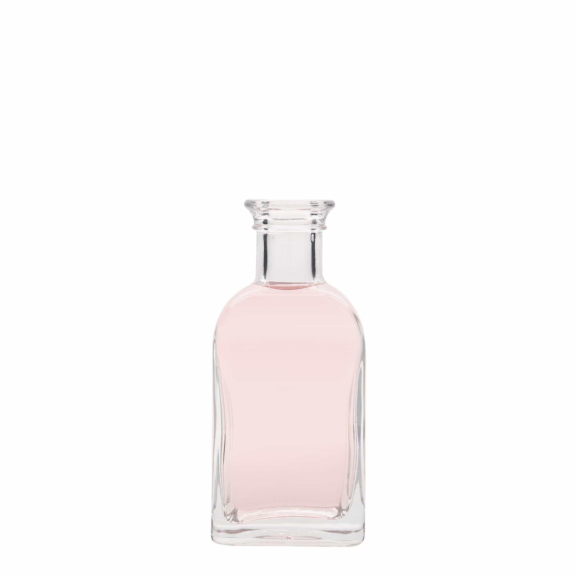Shishe qelqi 100 ml Apotheker Carré, katrore, gojë: kork