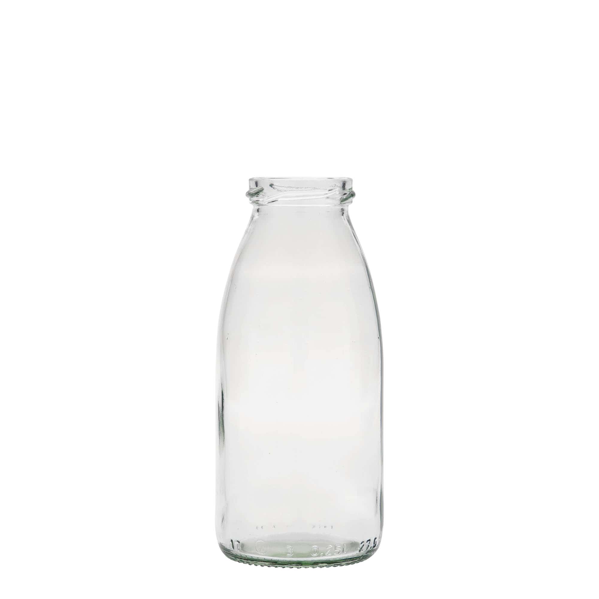 Shishe qelqi 250 ml Vroni #, gojë: Twist-Off (TO 43)