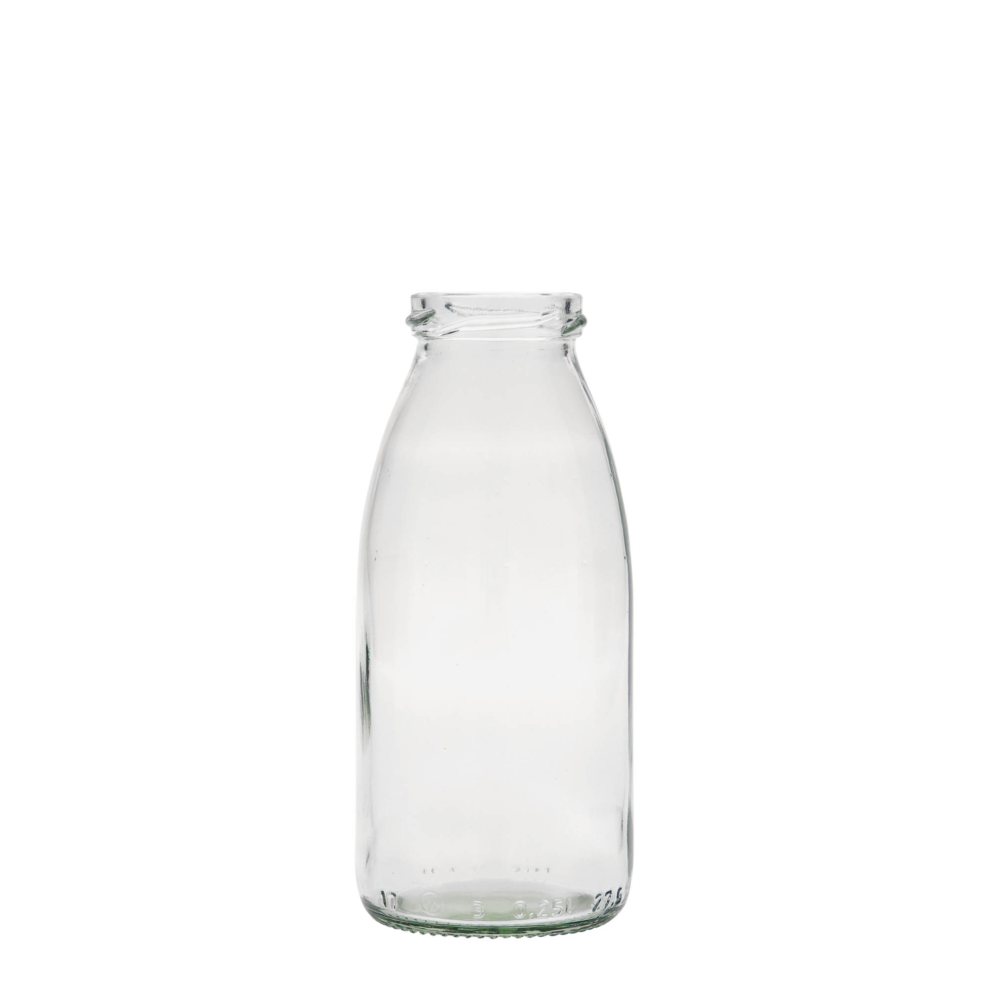 Shishe qelqi 250 ml Vroni, gojë: Twist-Off (TO 43)