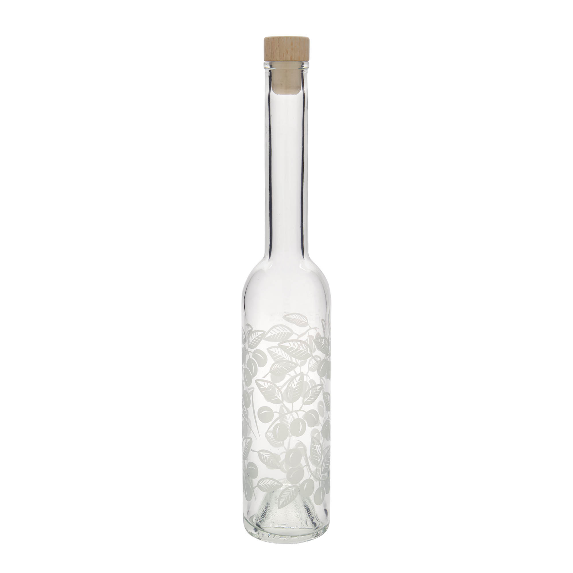 Shishe qelqi 350 ml 'Opera', motiv: Mirabellen, hapje: korek Shishe qelqi 350 ml 'Opera', motiv: Mirabellen, hapje: korek