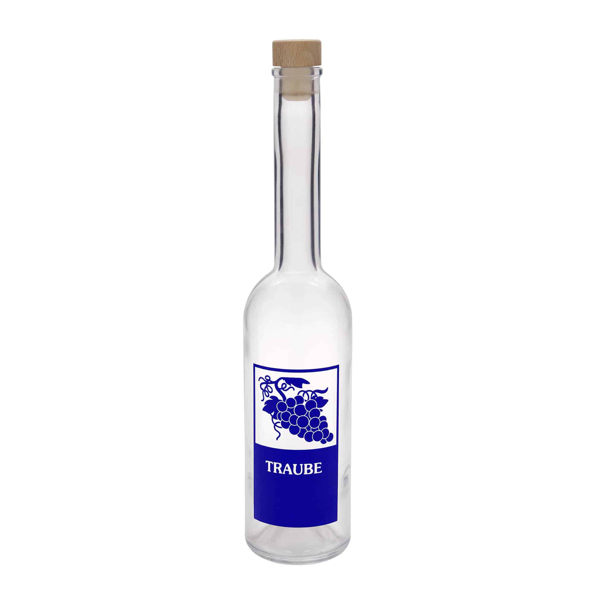 Shishe qelqi 500 ml 'Opera', motiv: rrush, gojë: kork
