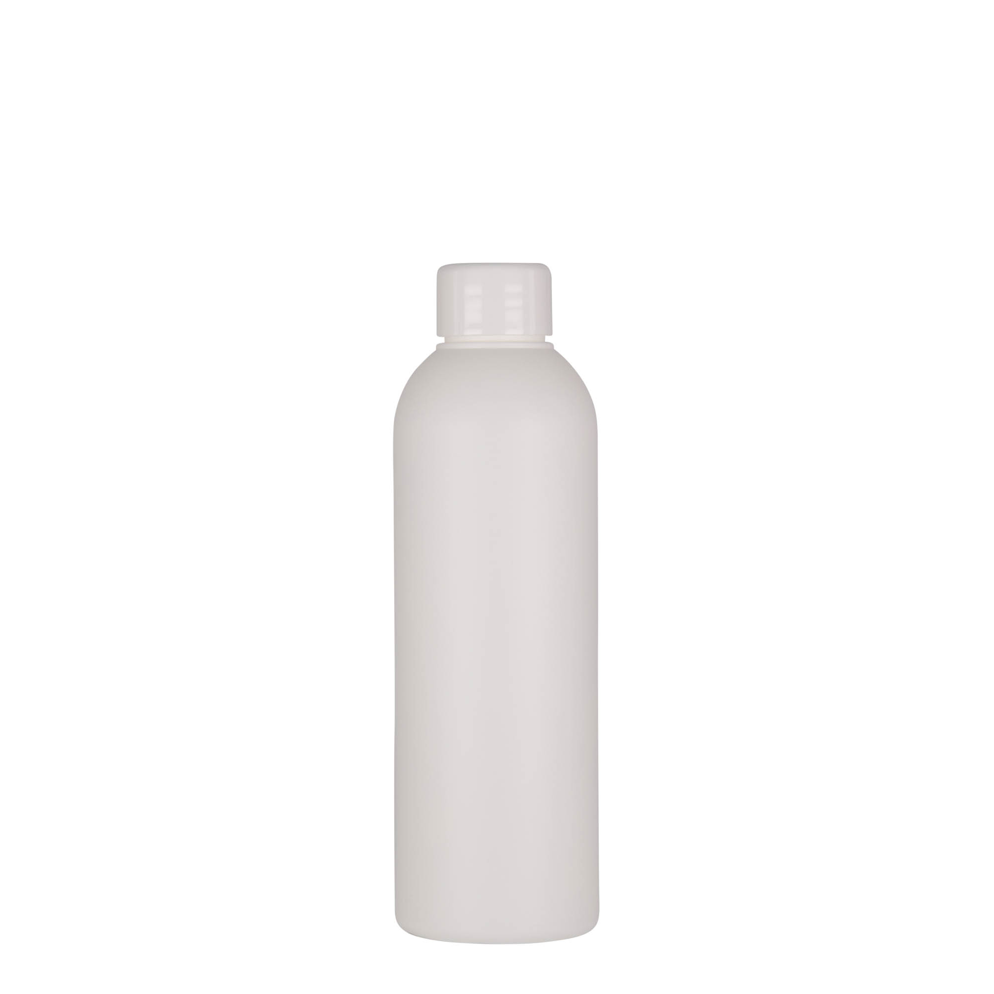 200 ml shishe plastike 'Tuffy', HDPE, e bardhë, gojë: 24/410
