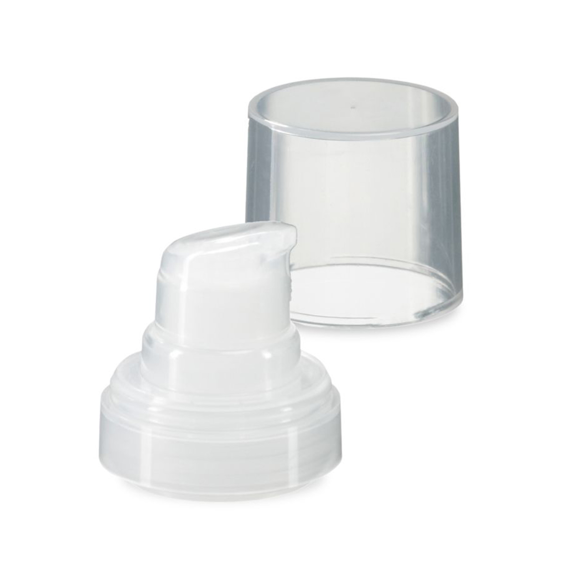 Kokë Airless Micro natyrale + kapak lidhës natyral me shkëlqim