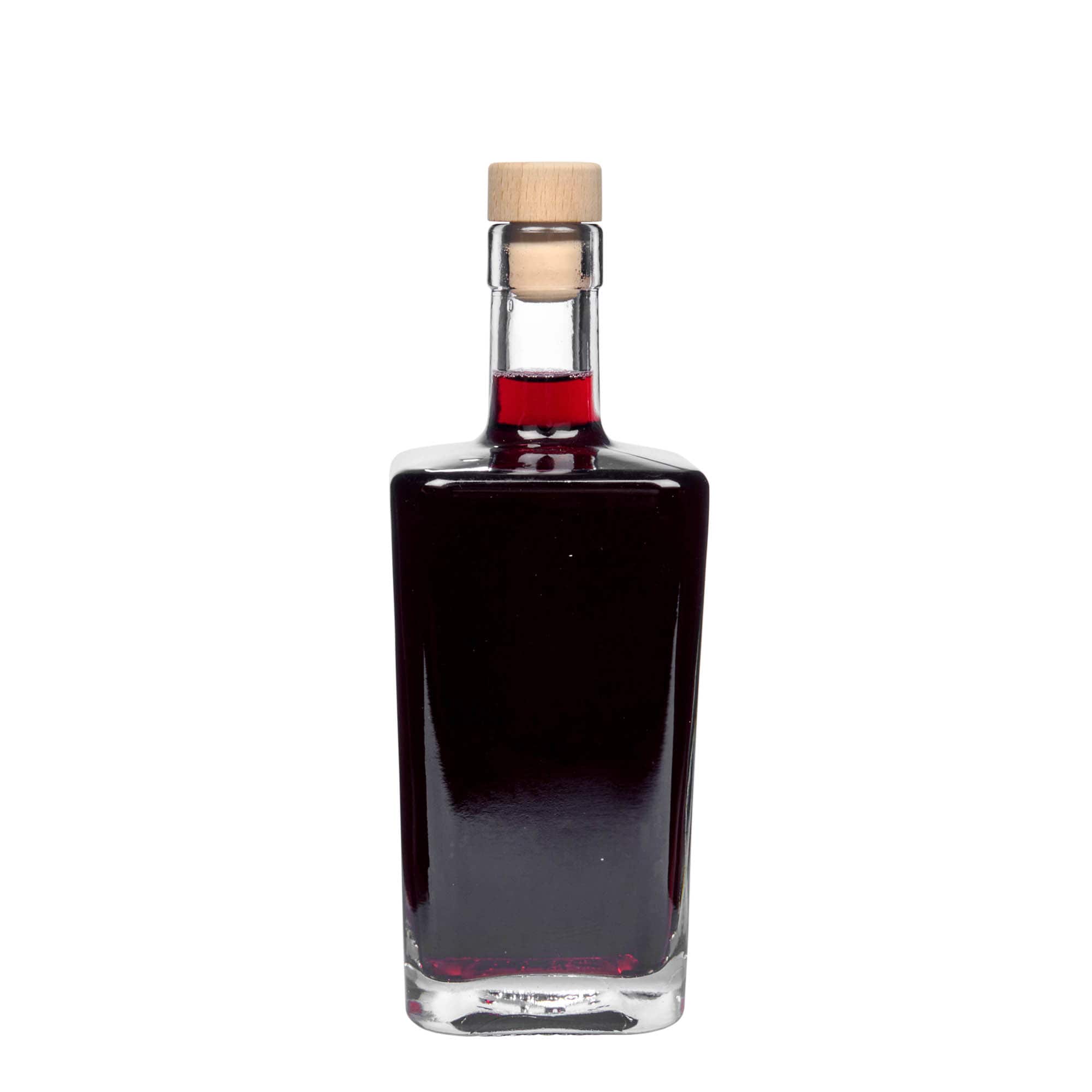 Shishe qelqi 500 ml 'Noel', katrore, gojë: korek