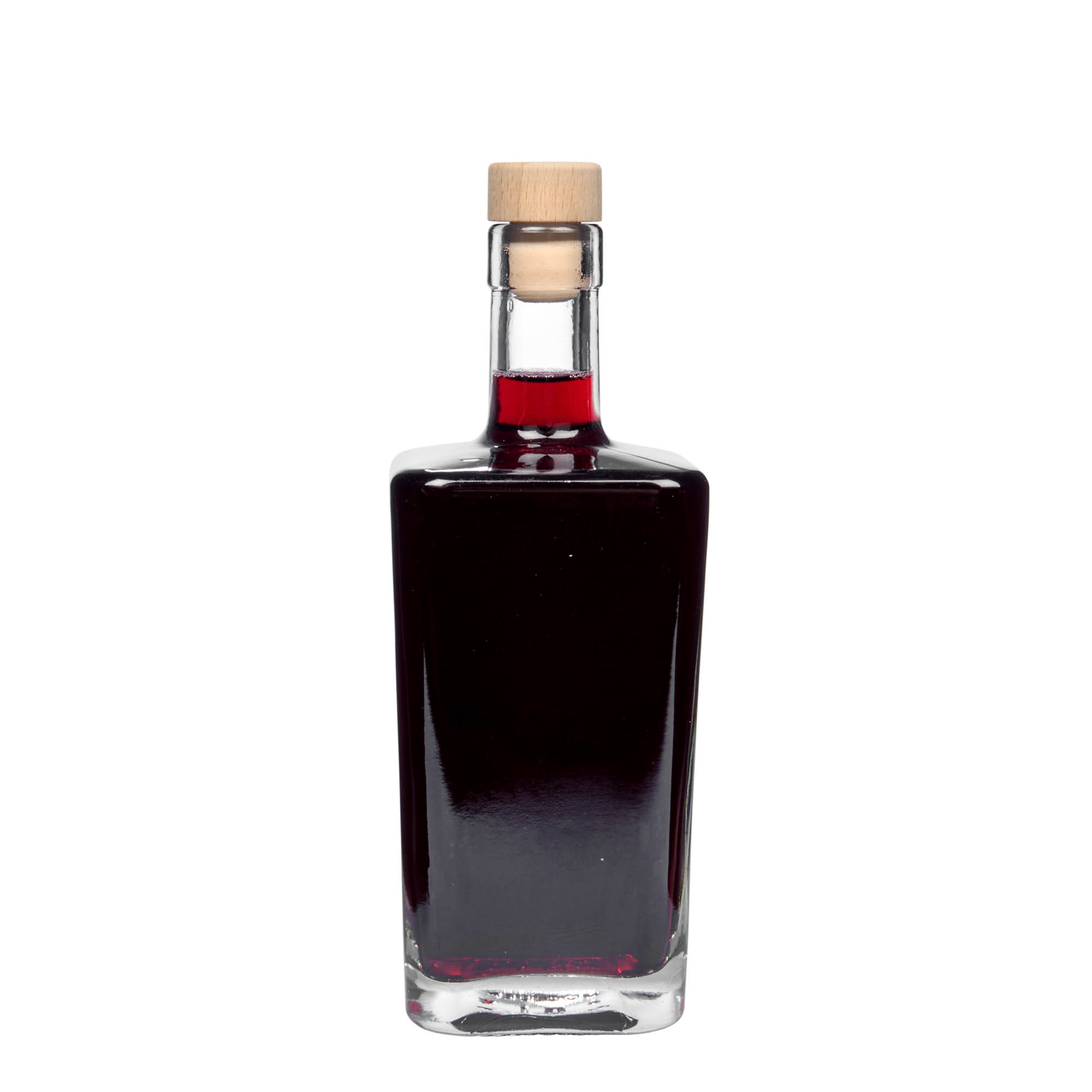 Shishe qelqi 500 ml 'Noel', katrore, gojë: korek