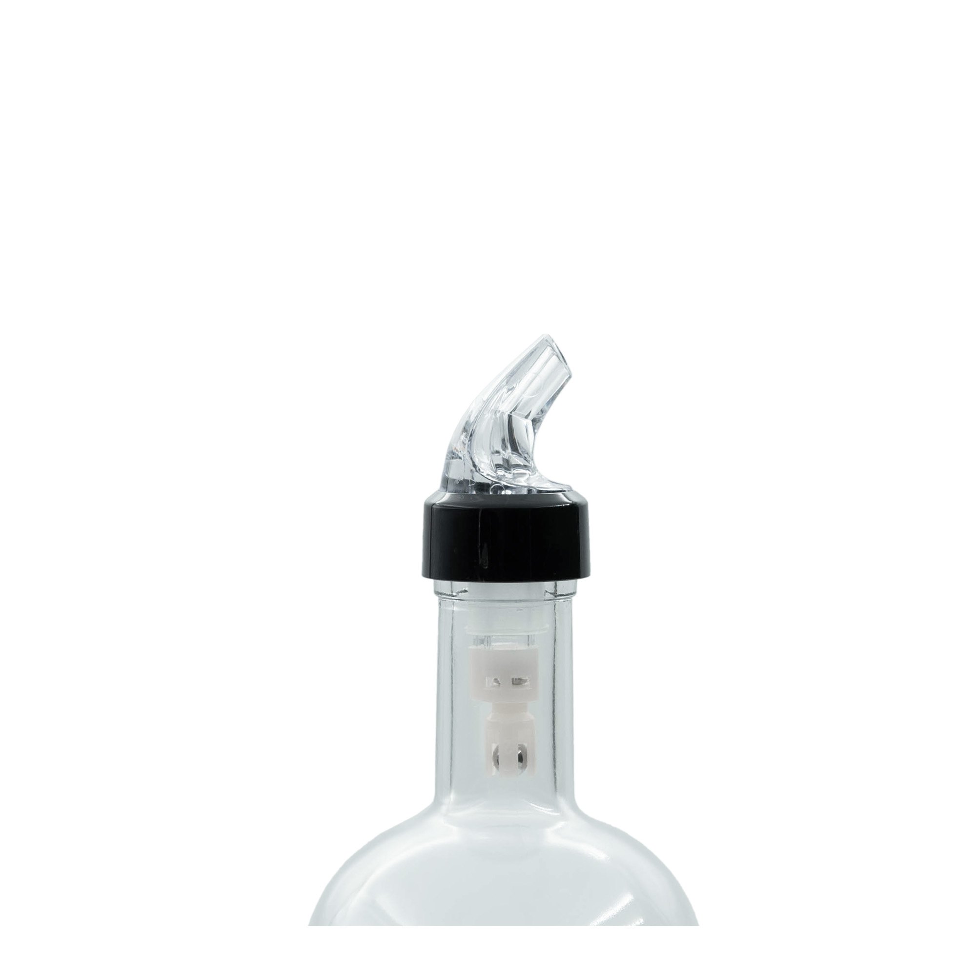Dosier derdhës 'Auto Pour' 5 cl, plastik PE, i qartë