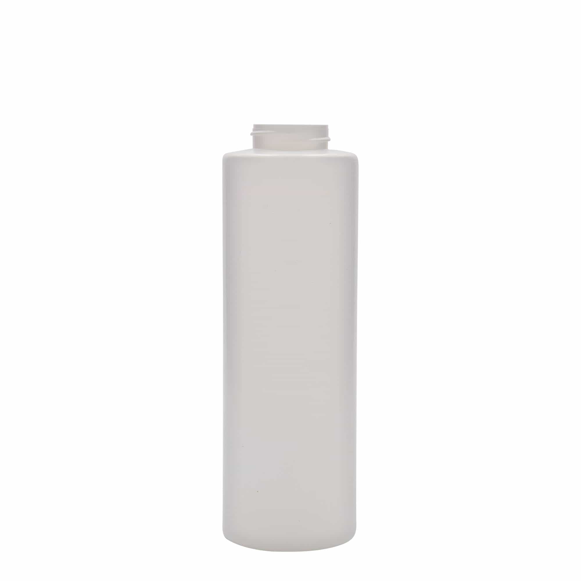 Shishe salce 500 ml, plastik LDPE, e bardhë, gojë: 38/400