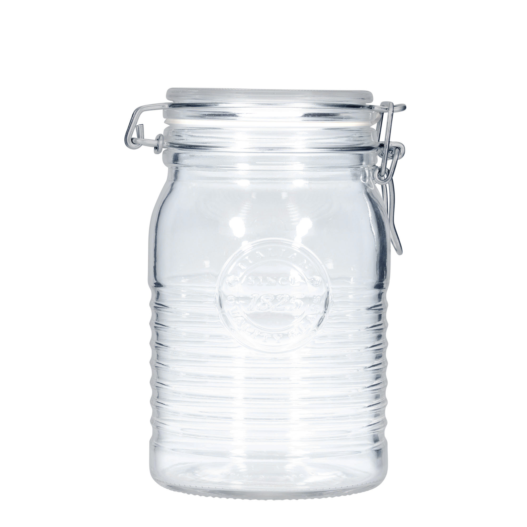 1.000 ml kavanoz me kapak telash 'Officina 1825', Hapura: Kapak me telash 1.000 ml kavanoz me kapak telash 'Officina 1825', Hapura: Kapak me telash
