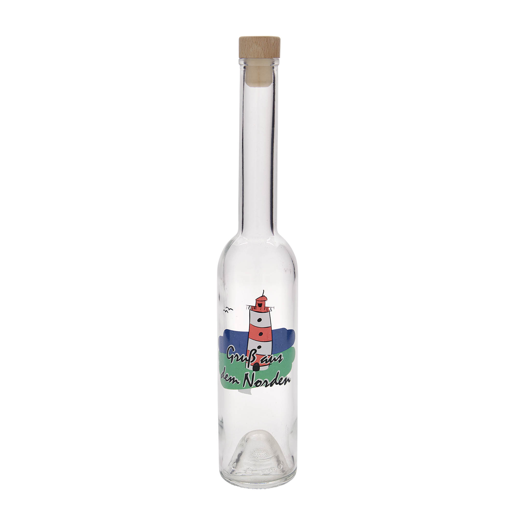 Shishe qelqi 350 ml 'Opera', motiv: Veri, gojë: korek Shishe qelqi 350 ml 'Opera', motiv: Veri, gojë: korek
