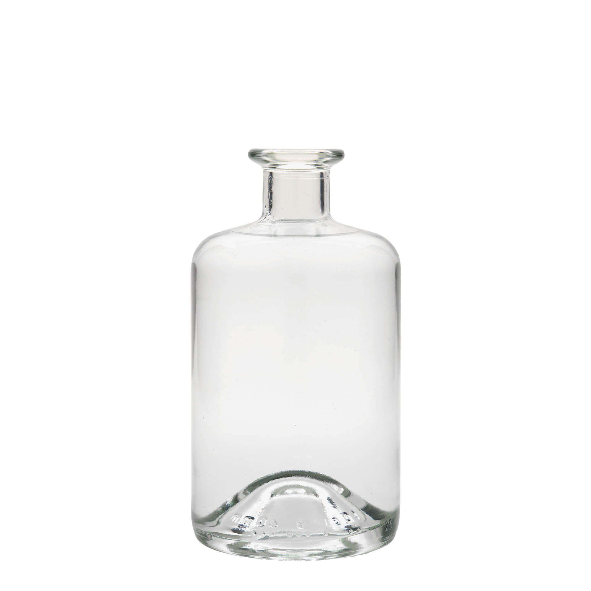 Shishe qelqi 500 ml farmacisti, goja: kork Shishe qelqi 500 ml farmacisti, goja: kork
