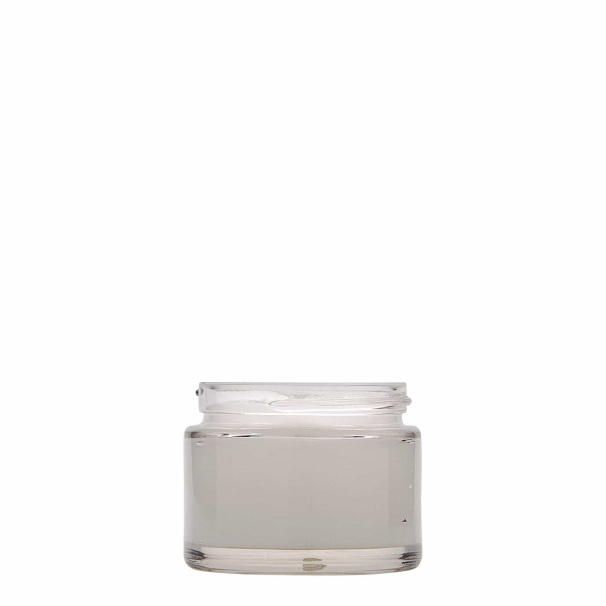 50 ml kavanoz 'Beauty', qelq, gojë: kapak me vida