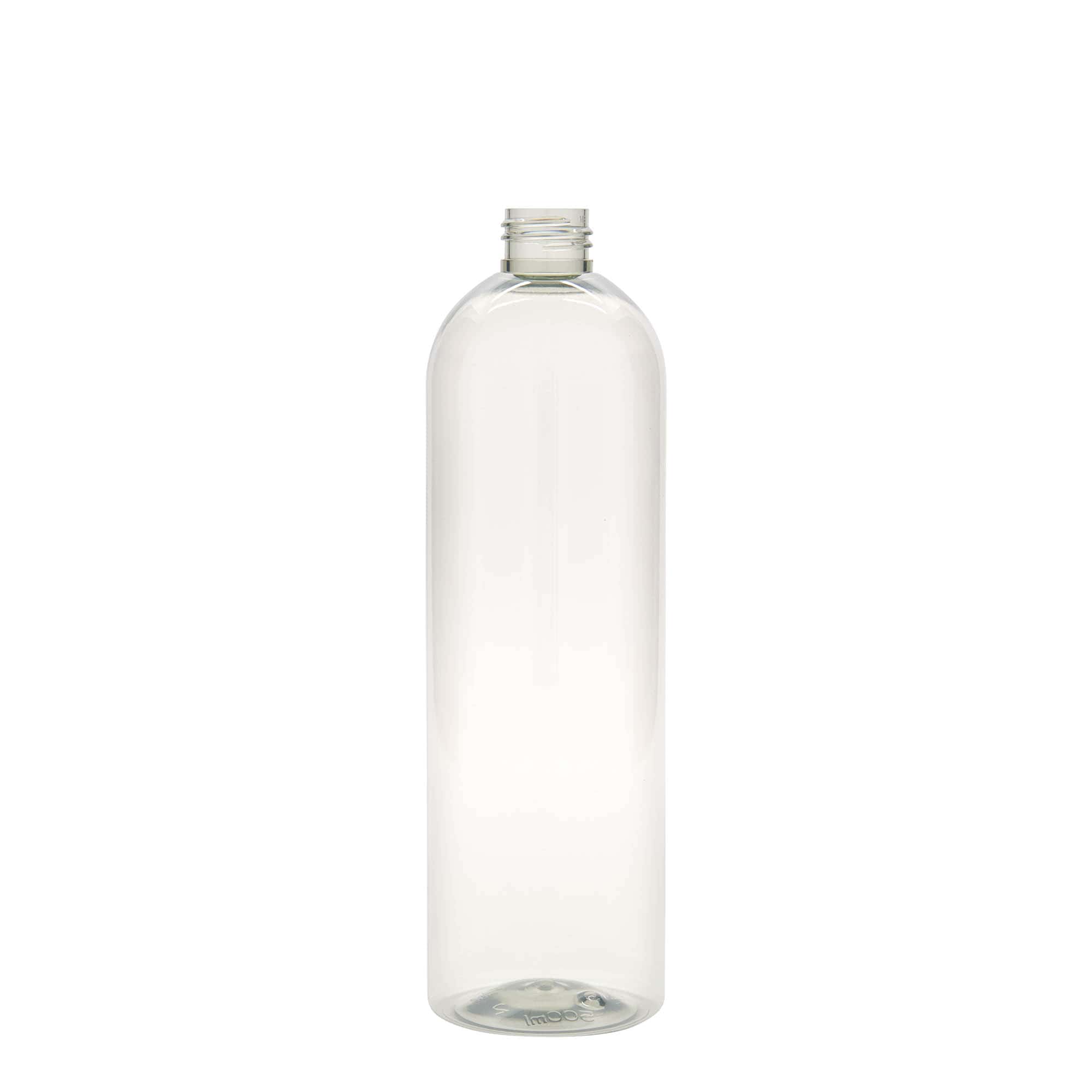 Shishe plastike e riciklueshme 500 ml 'Pegasus', PCR, hapje: 24/410