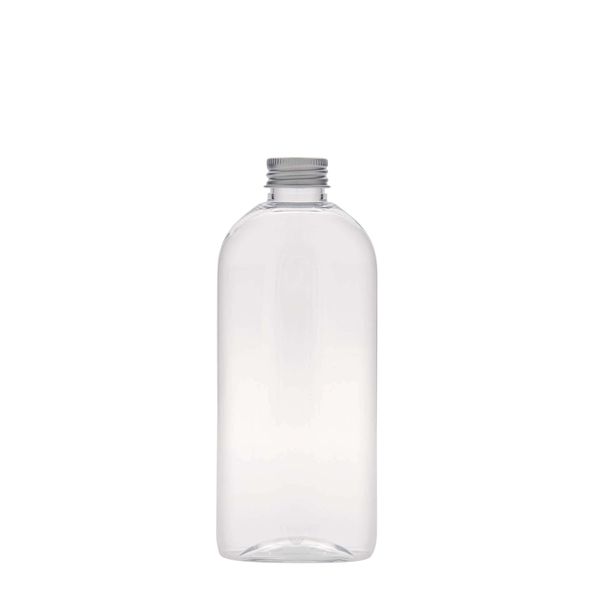 250 ml shishe PET 'Iris', ovale, plastikë, hapje: 24/410